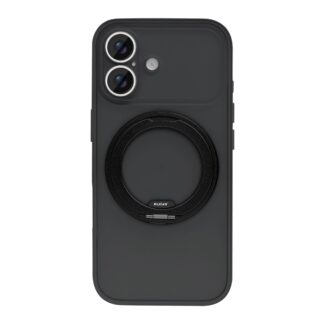 Rixus SnapGrip 360 MagSafe Hülle für iPhone 15 16 17 Modell & Farbe - Modell: iPhone 17 - Farbe: Schwarz