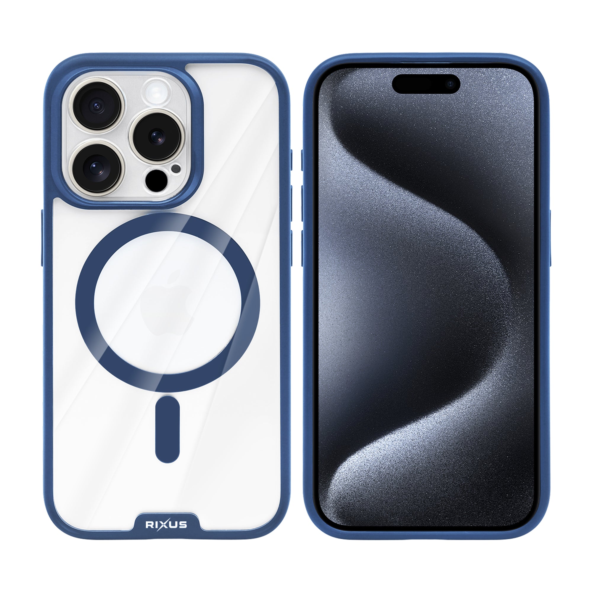 Rixus Crystal Amber Hülle für iPhone 15 16 17 Modell & Farbe – Bild 104