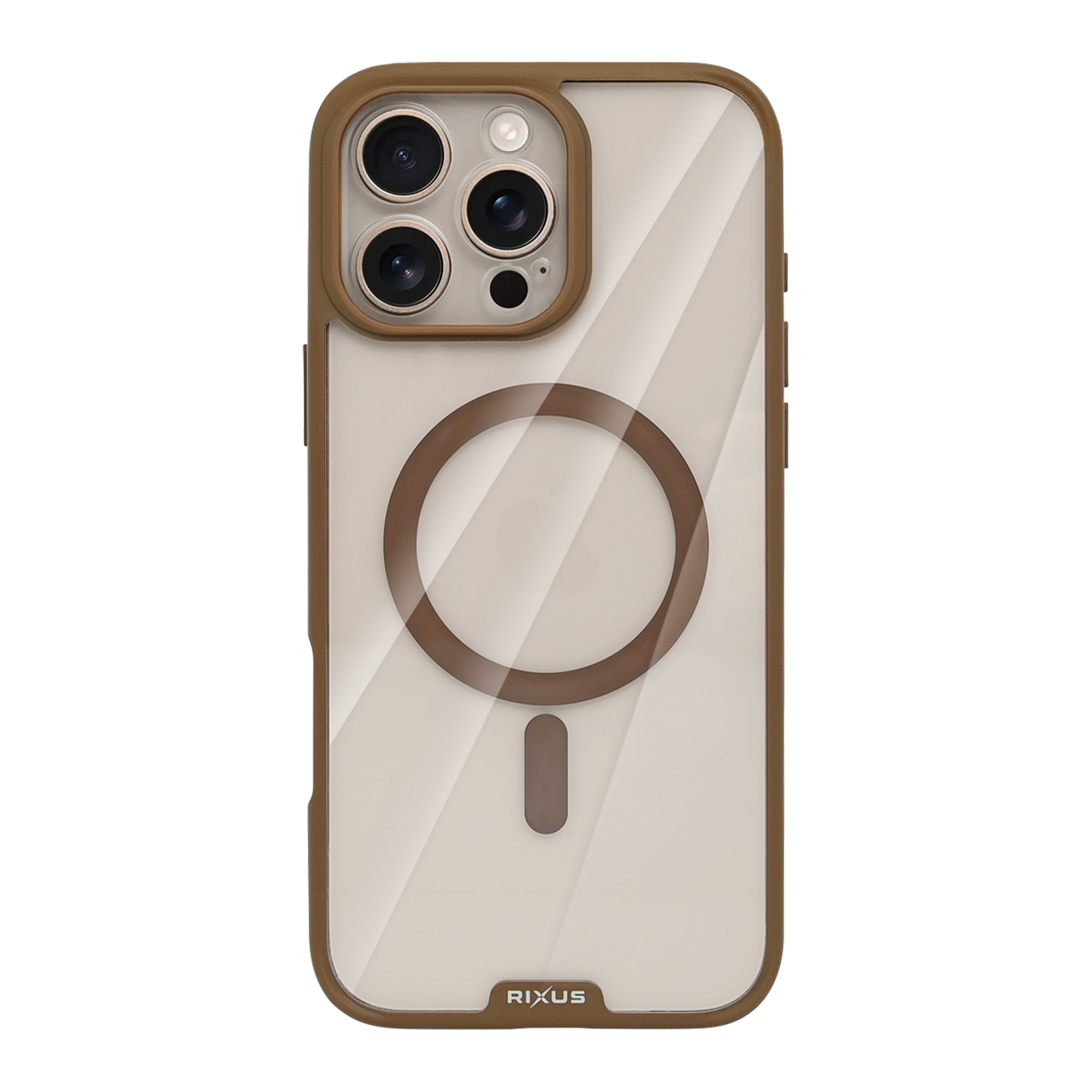 Rixus Crystal Amber Hülle für iPhone 15 16 17 Modell & Farbe – Bild 136