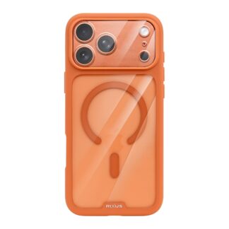 Rixus Crystal Amber Hülle für Apple iPhone 17 Pro Max Orange