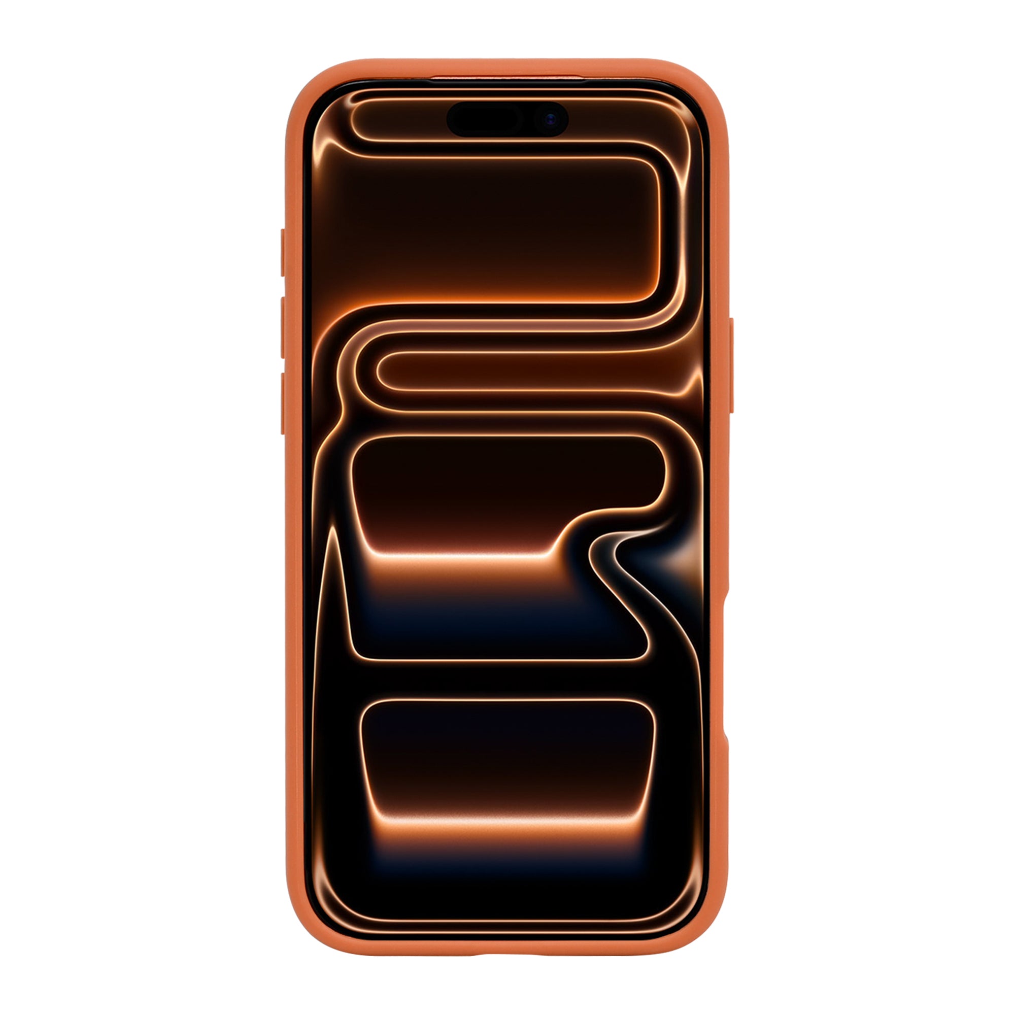 Rixus Crystal Amber Hülle für Apple iPhone 17 Pro Max Orange – Bild 2