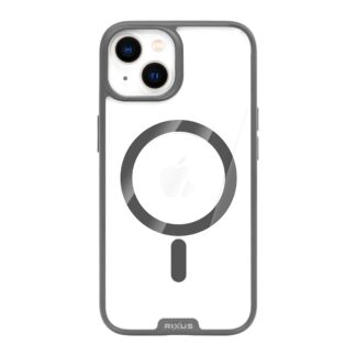 Rixus Crystal Amber Hülle für Apple iPhone 13 Grey