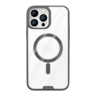 Rixus Crystal Amber Hülle für Apple iPhone 13 Pro Grey