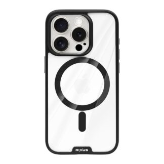 Rixus Crystal Amber Hülle für Apple iPhone 14 Pro Max Black