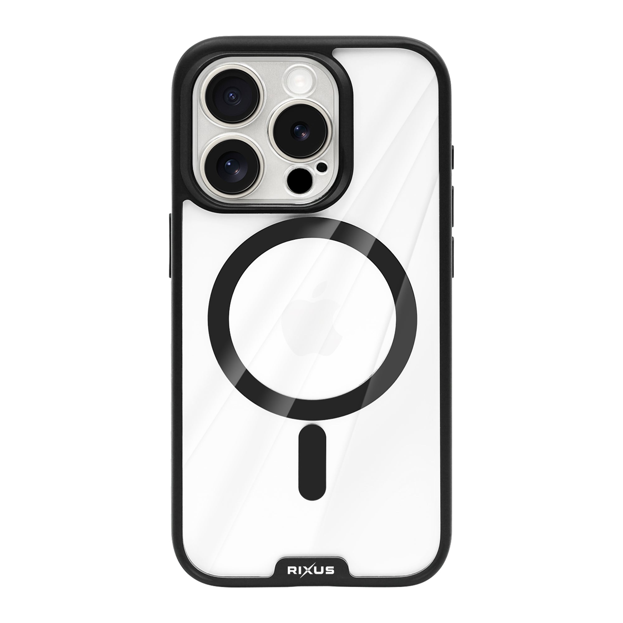 Rixus Crystal Amber Hülle für Apple iPhone 14 Pro Max Black