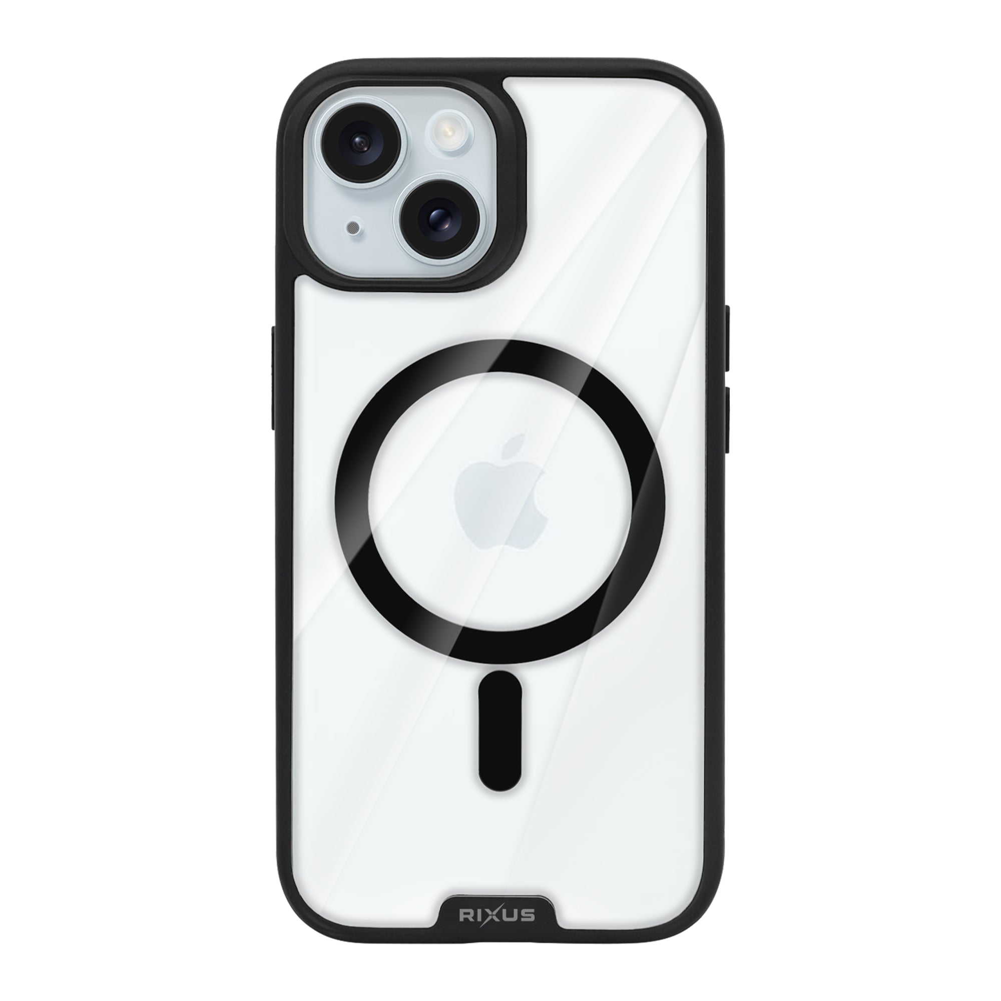 Rixus Crystal Amber Hülle für iPhone 15 16 17 Modell & Farbe