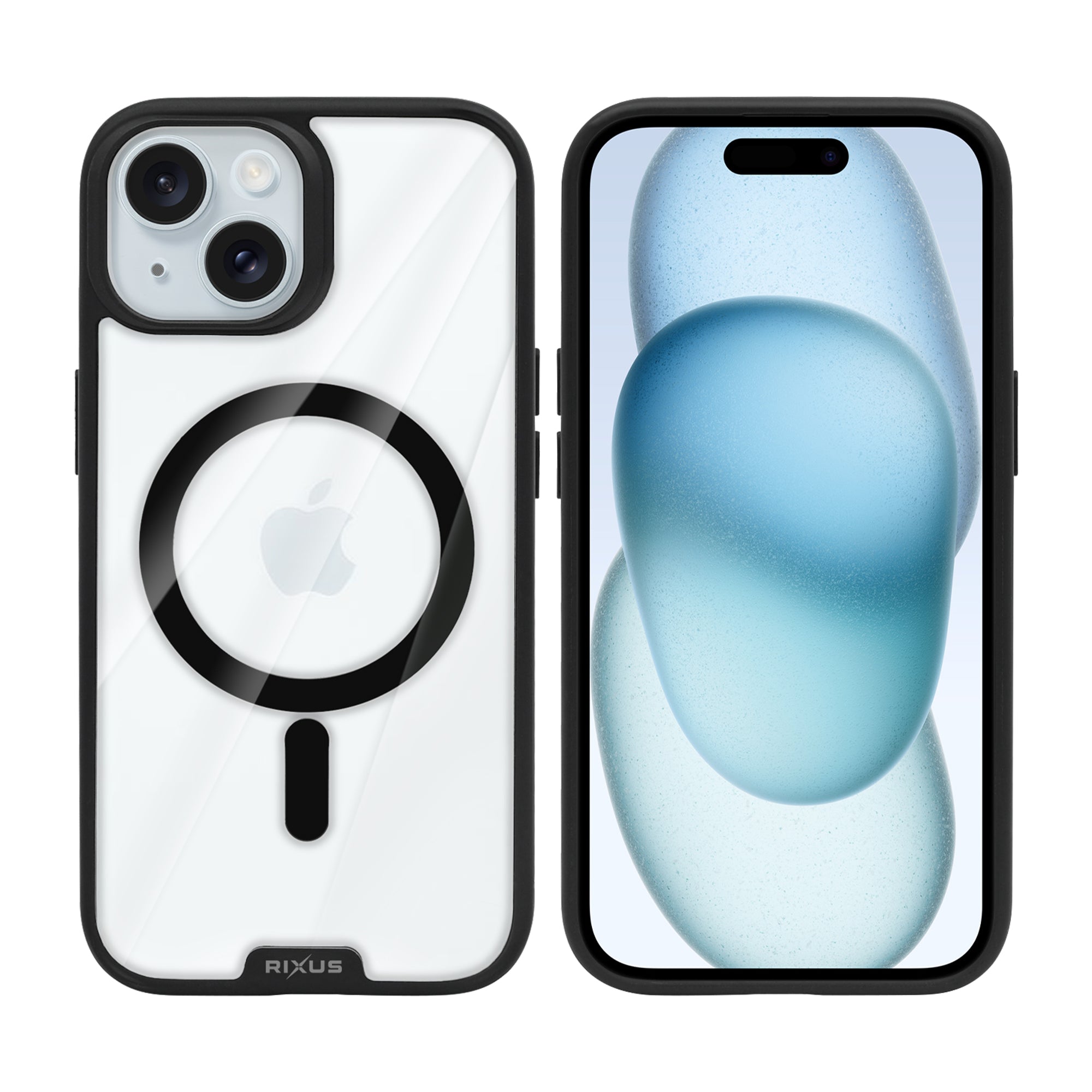 Rixus Crystal Amber Hülle für iPhone 15 16 17 Modell & Farbe – Bild 54