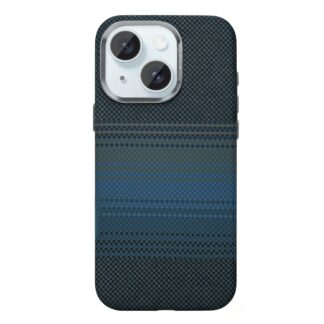 Rixus Alpine Ultra-Slim MagSafe Hülle für iPhone 15 16 17 Modell & Farbe - Modell: iPhone 15 - Farbe: Stripe Blue (Blau)