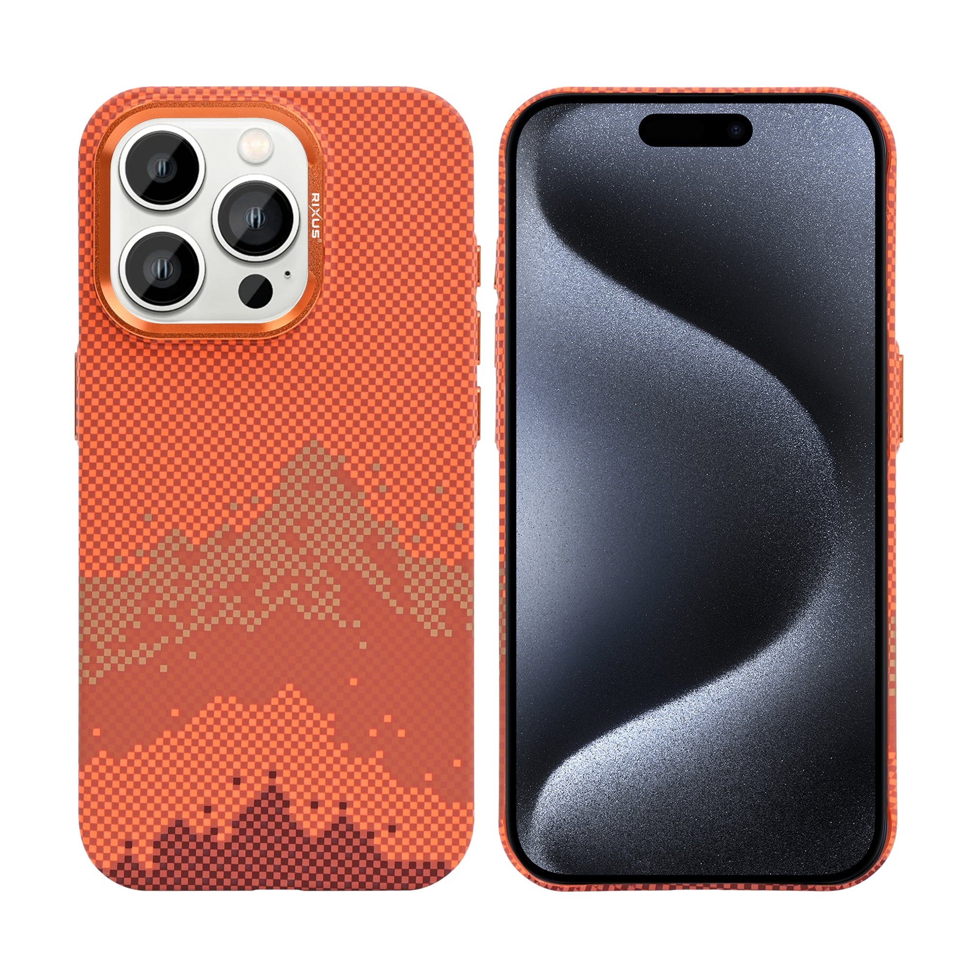 Rixus Alpine Ultra-Slim MagSafe Hülle für iPhone 15 16 17 Modell & Farbe – Bild 226