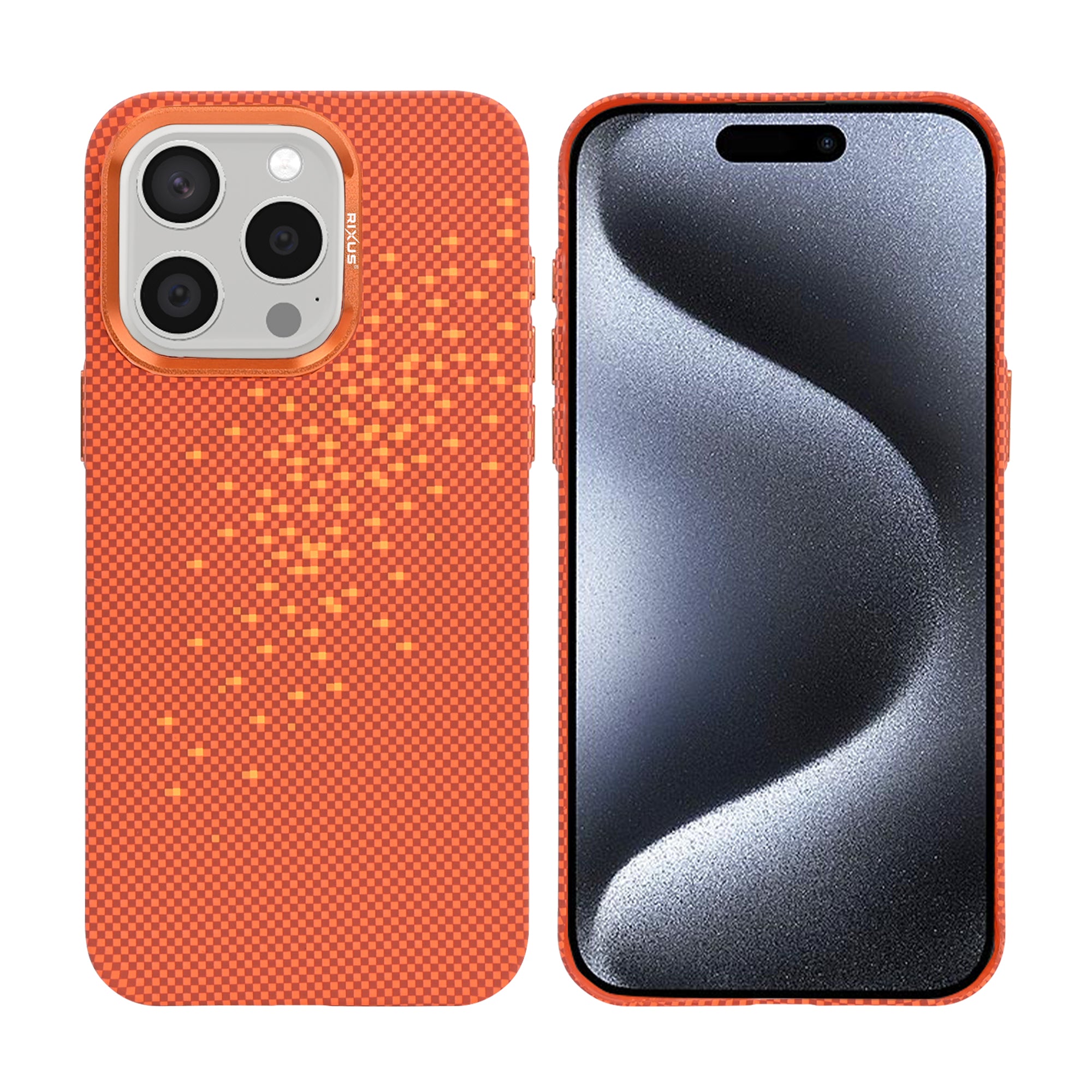Rixus Alpine Ultra-Slim MagSafe Hülle für iPhone 15 16 17 Modell & Farbe – Bild 214