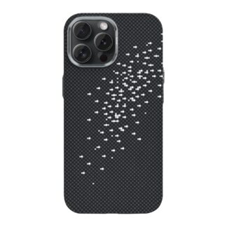 Rixus Alpine Ultra-Slim MagSafe Hülle für iPhone 15 16 17 Modell & Farbe - Modell: iPhone 15 Pro - Farbe: Galaxy Black (Schwarz)