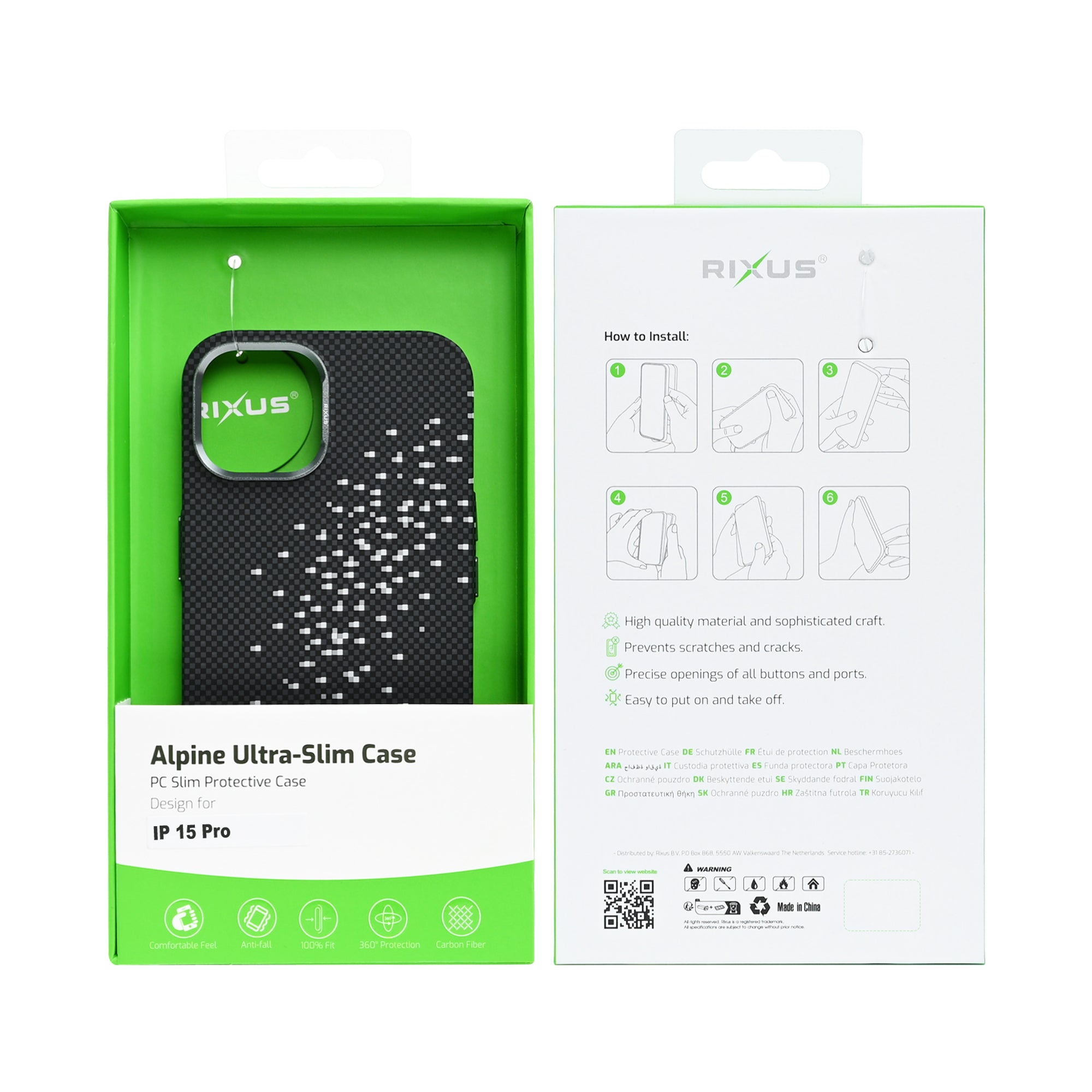 Rixus Alpine Ultra-Slim MagSafe Hülle für iPhone 15 16 17 Modell & Farbe – Bild 211