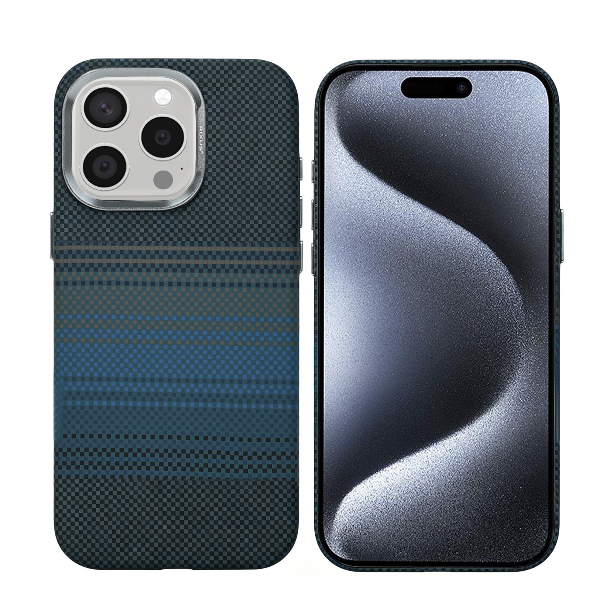 Rixus Alpine Ultra-Slim MagSafe Hülle für iPhone 15 16 17 Modell & Farbe – Bild 196