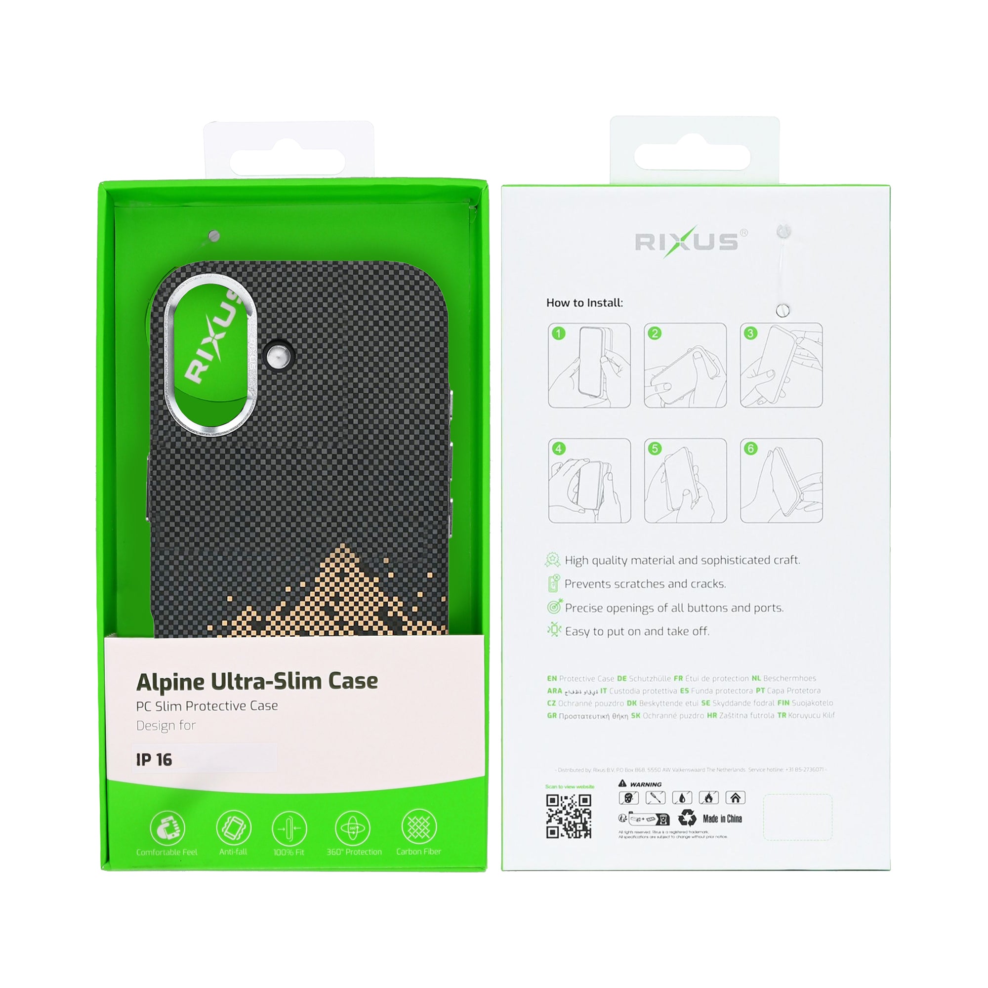 Rixus Alpine Ultra-Slim MagSafe Hülle für iPhone 15 16 17 Modell & Farbe – Bild 181