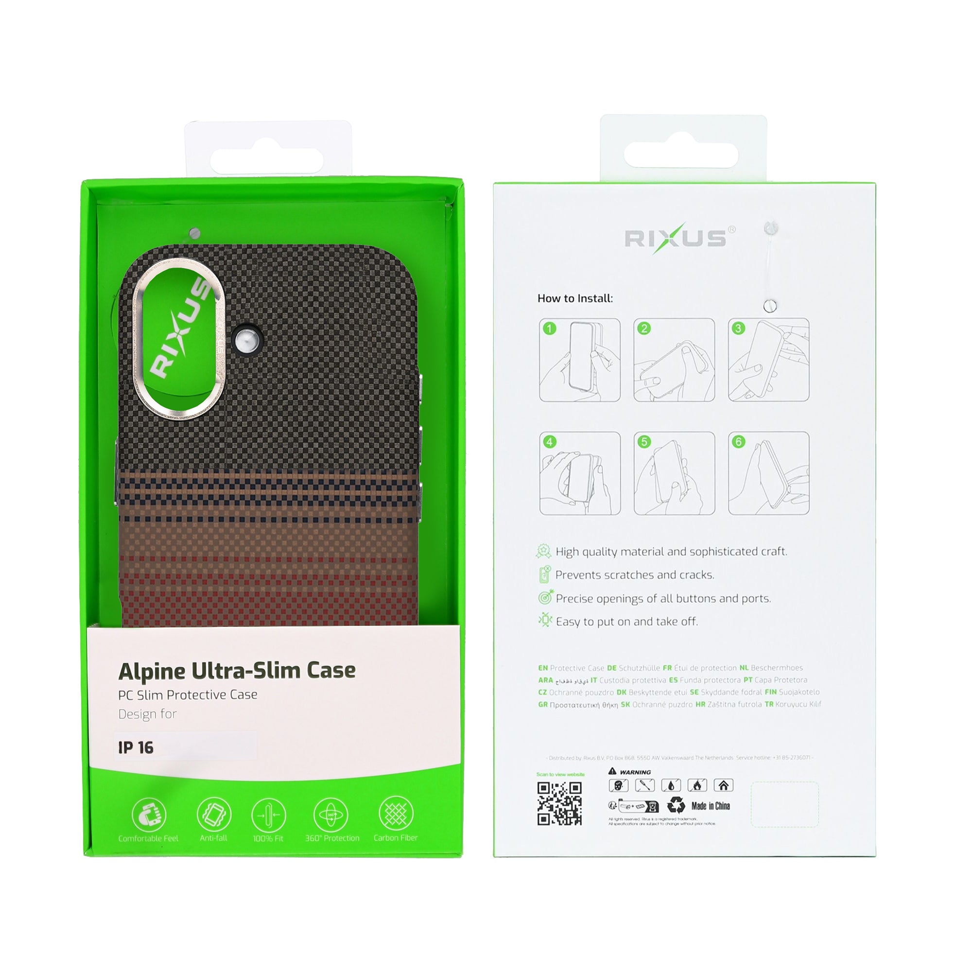Rixus Alpine Ultra-Slim MagSafe Hülle für iPhone 15 16 17 Modell & Farbe – Bild 31