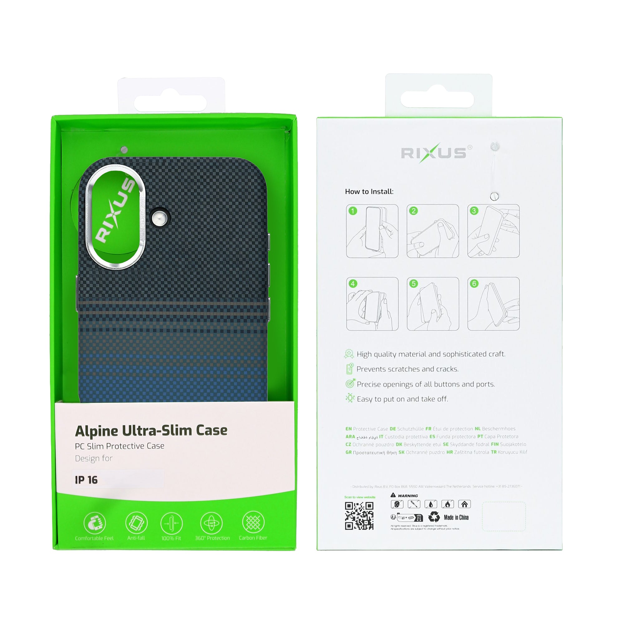 Rixus Alpine Ultra-Slim MagSafe Hülle für iPhone 15 16 17 Modell & Farbe – Bild 175