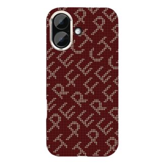 Rixus Alpine Ultra-Slim MagSafe Hülle für iPhone 15 16 17 Modell & Farbe - Modell: iPhone 16 - Farbe: Cherry Red (Rot)