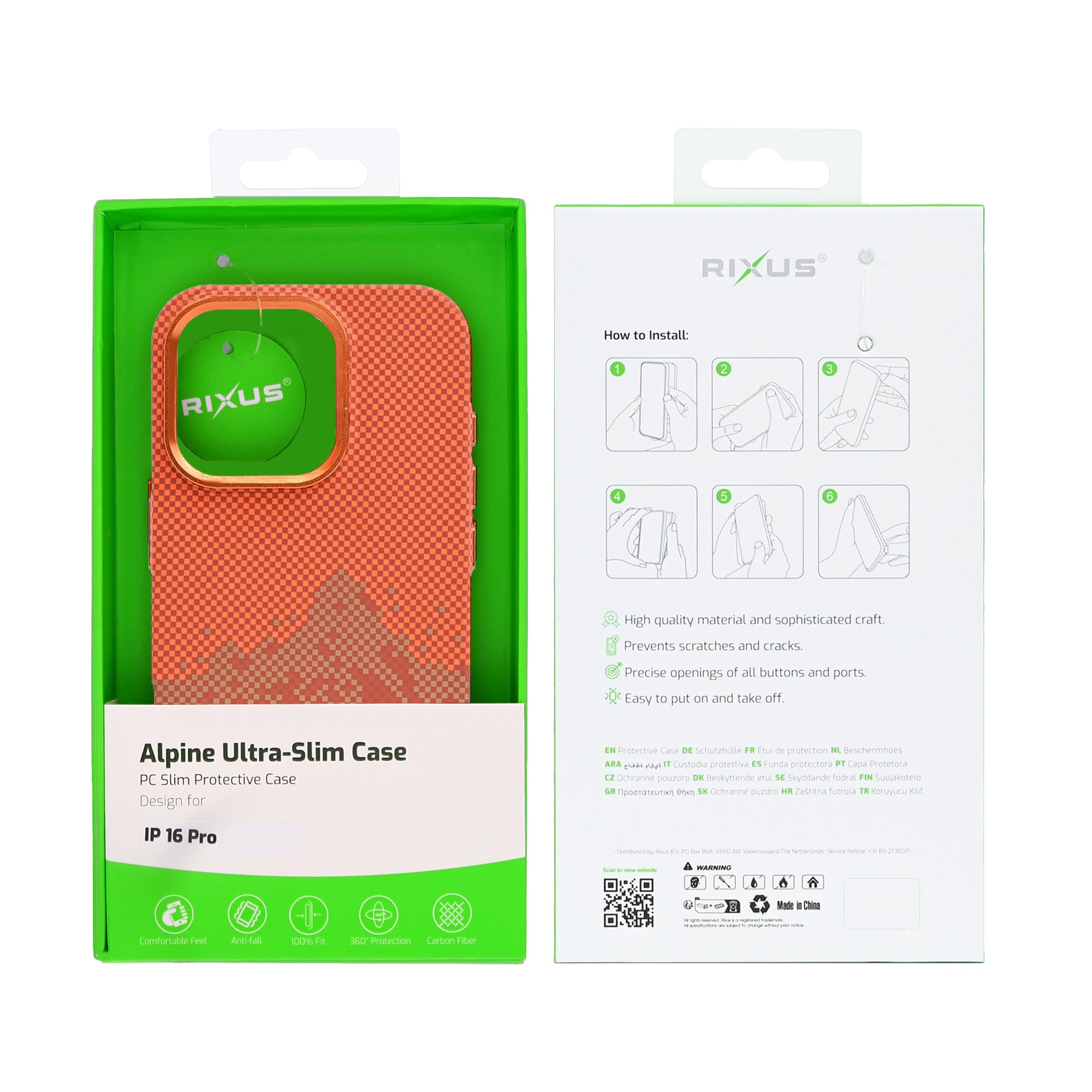 Rixus Alpine Ultra-Slim MagSafe Hülle für iPhone 15 16 17 Modell & Farbe – Bild 169