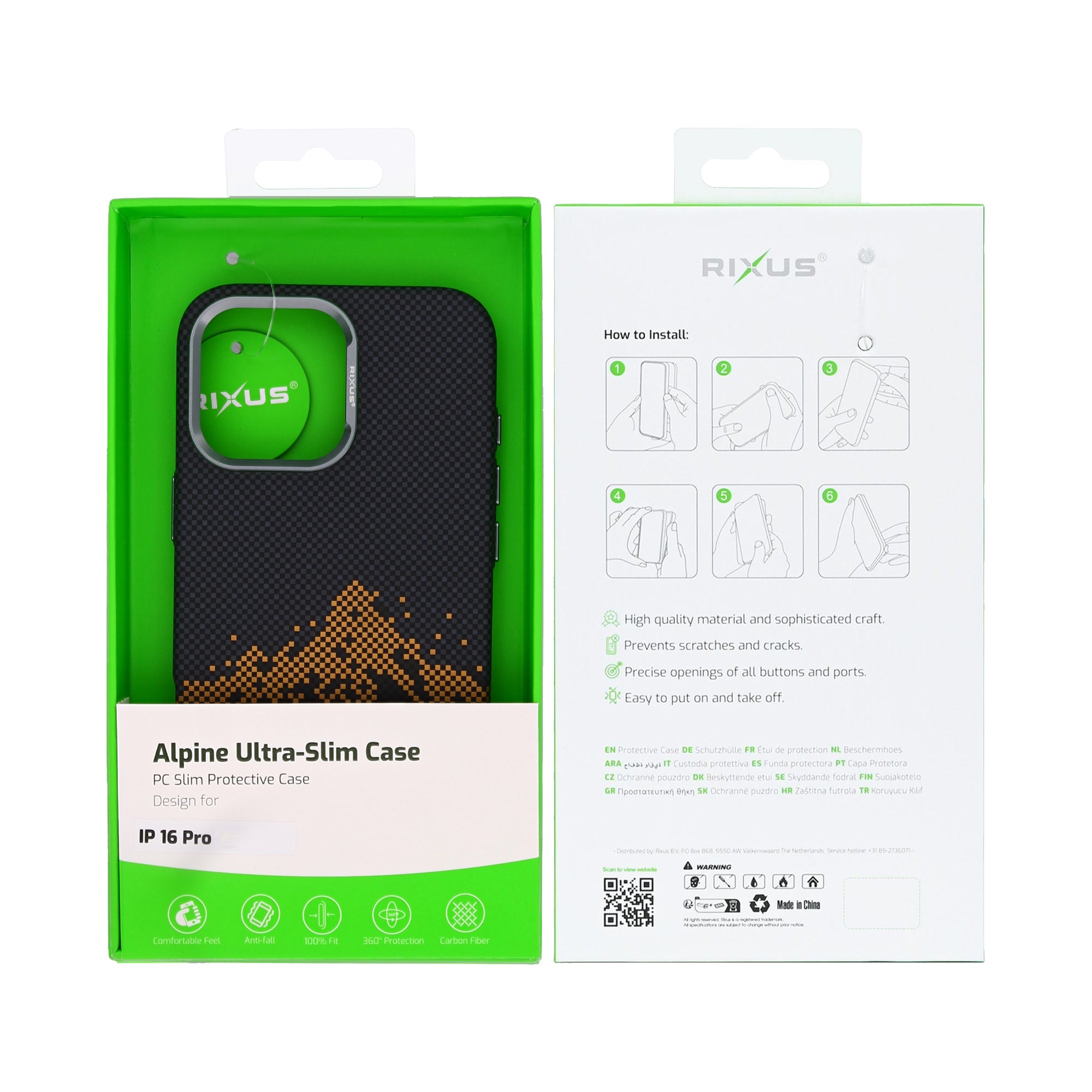 Rixus Alpine Ultra-Slim MagSafe Hülle für iPhone 15 16 17 Modell & Farbe – Bild 163