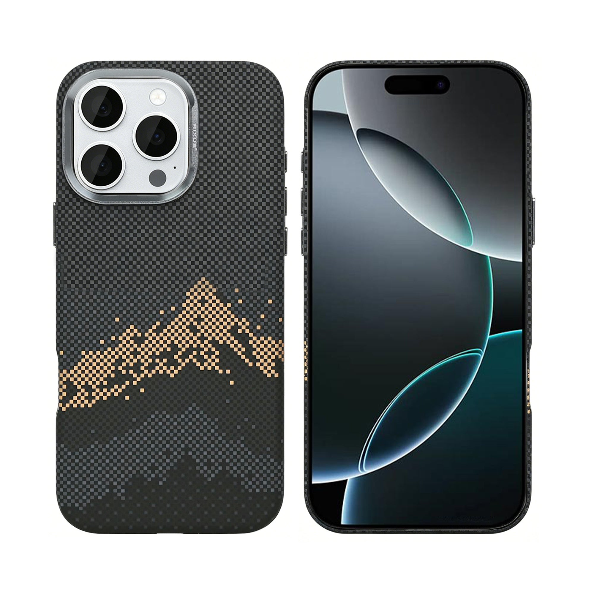 Rixus Alpine Ultra-Slim MagSafe Hülle für iPhone 15 16 17 Modell & Farbe – Bild 286