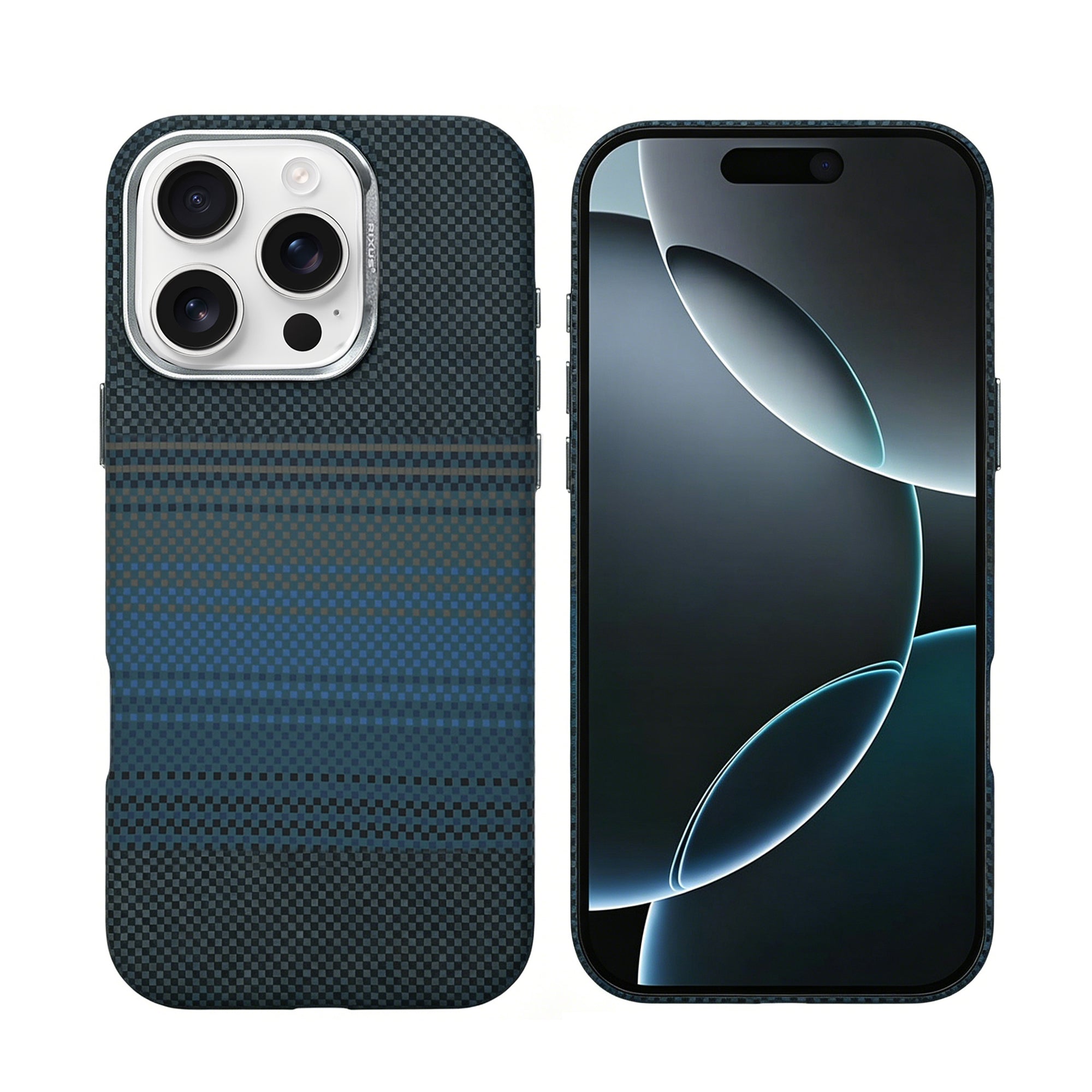Rixus Alpine Ultra-Slim MagSafe Hülle für iPhone 15 16 17 Modell & Farbe – Bild 262