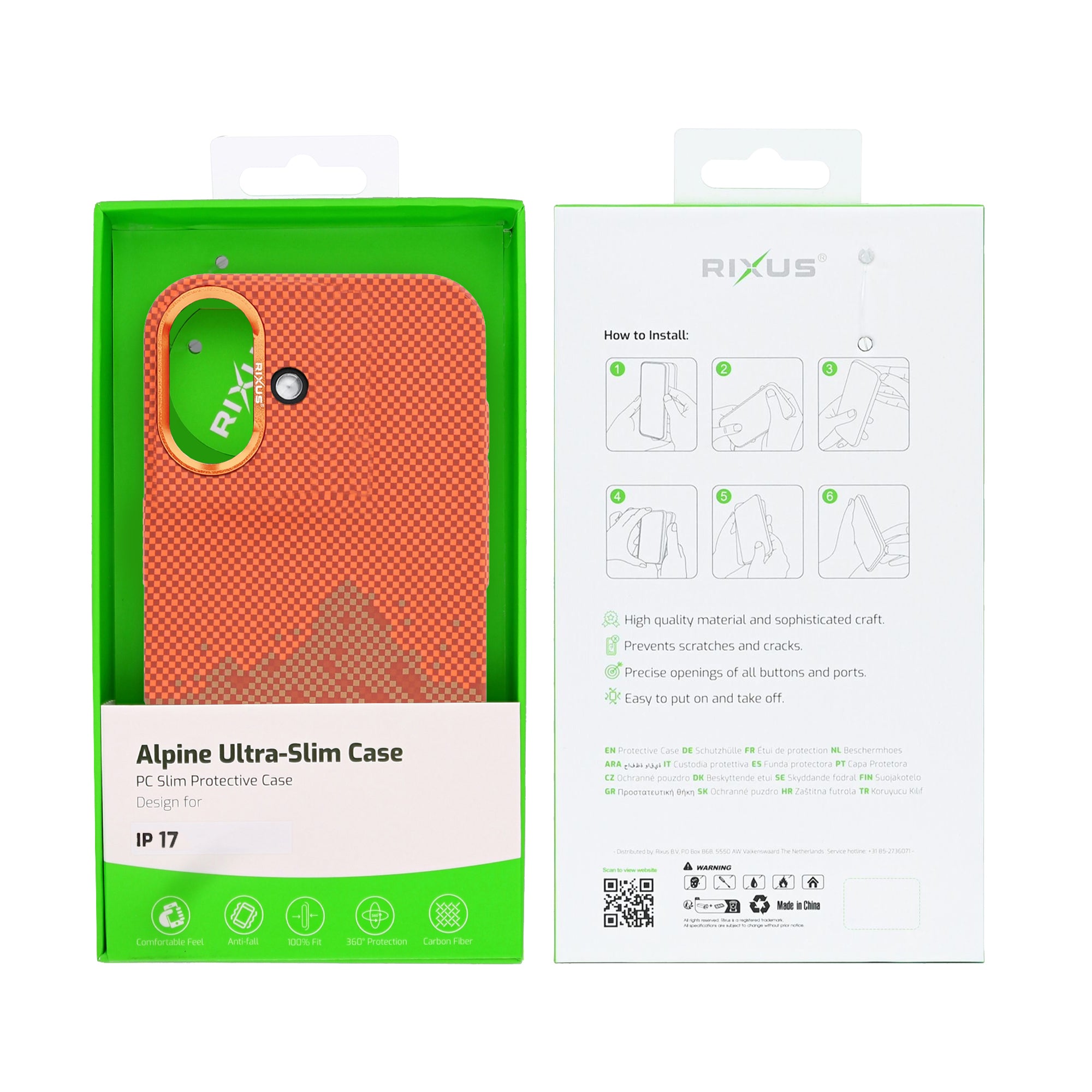 Rixus Alpine Ultra-Slim MagSafe Hülle für iPhone 15 16 17 Modell & Farbe – Bild 133