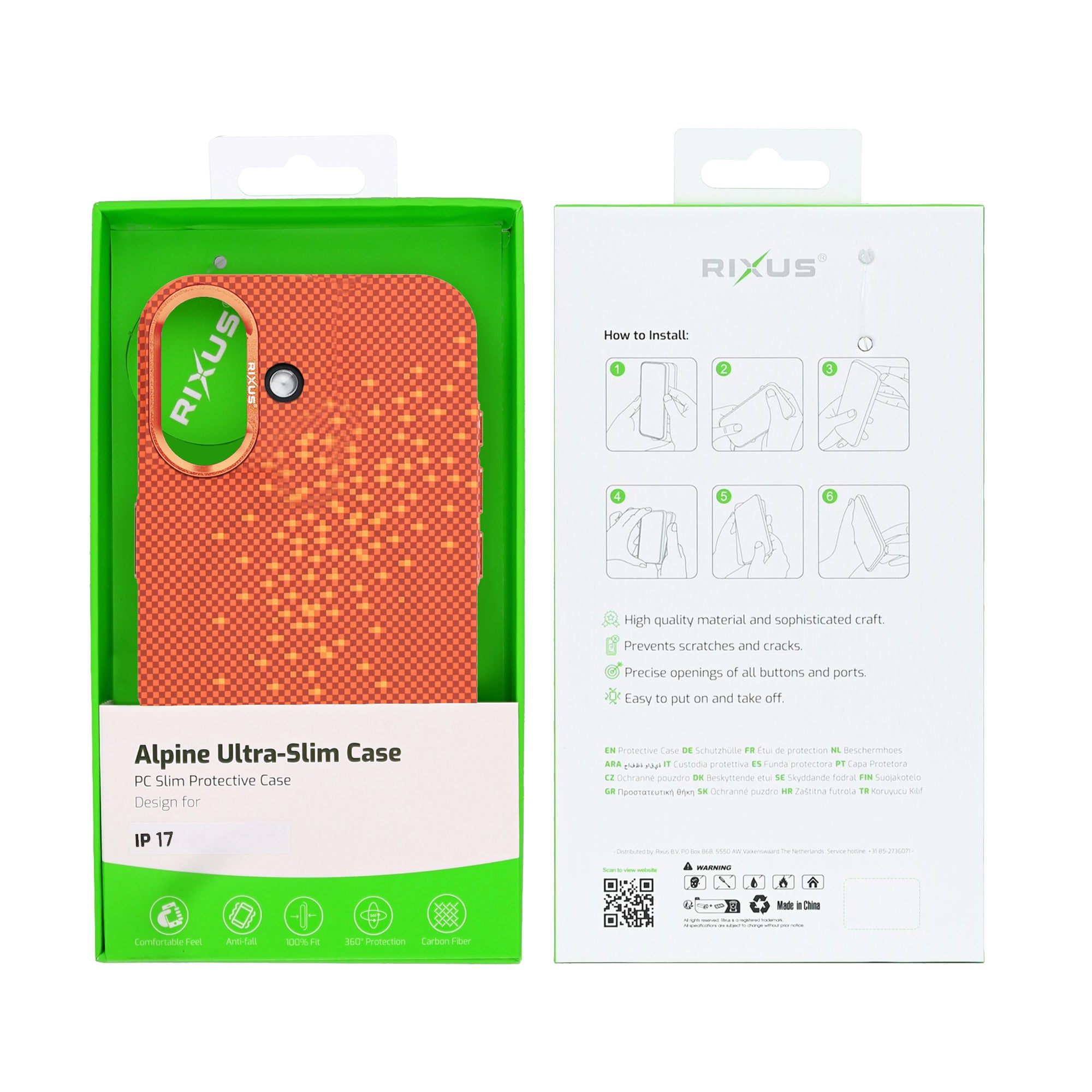 Rixus Alpine Ultra-Slim MagSafe Hülle für iPhone 15 16 17 Modell & Farbe – Bild 121