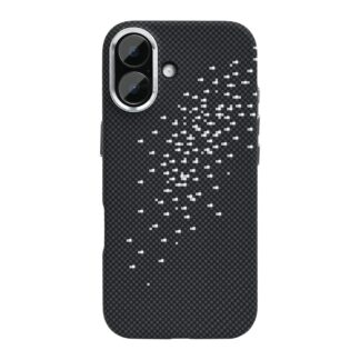 Rixus Alpine Ultra-Slim MagSafe Hülle für iPhone 15 16 17 Modell & Farbe - Modell: iPhone 17 - Farbe: Galaxy Black (Schwarz)