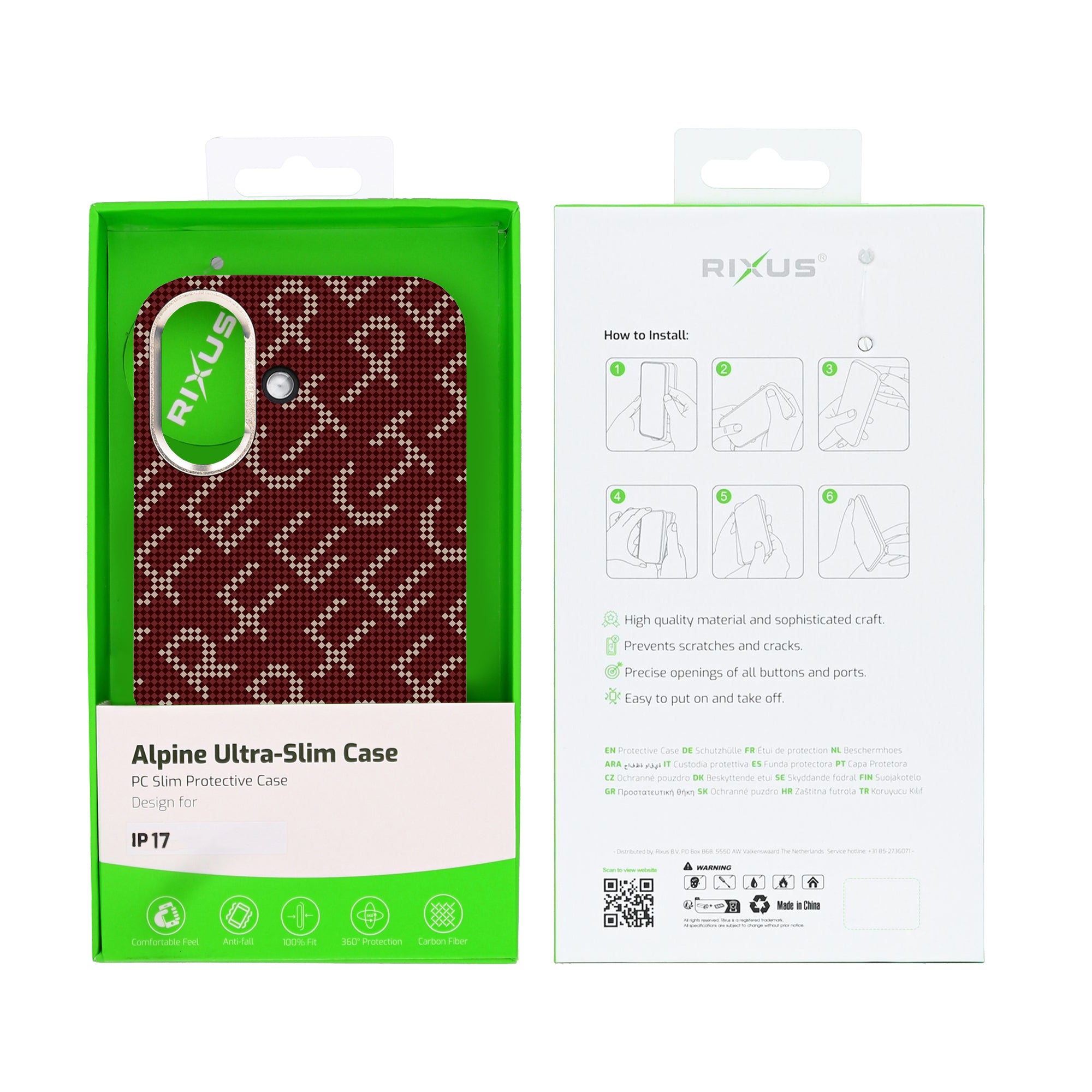 Rixus Alpine Ultra-Slim MagSafe Hülle für iPhone 15 16 17 Modell & Farbe – Bild 13