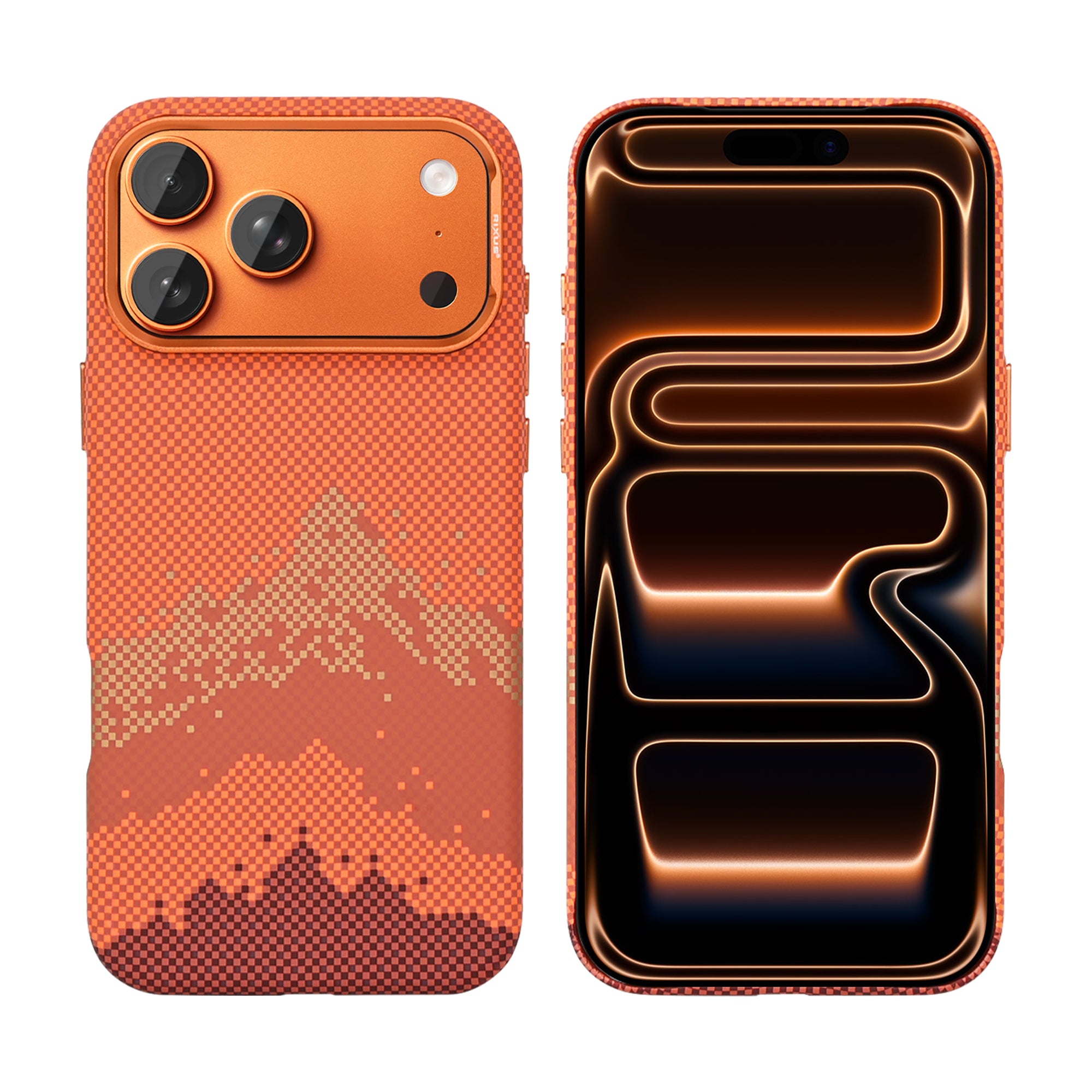 Rixus Alpine Ultra-Slim MagSafe Hülle für iPhone 15 16 17 Modell & Farbe – Bild 94