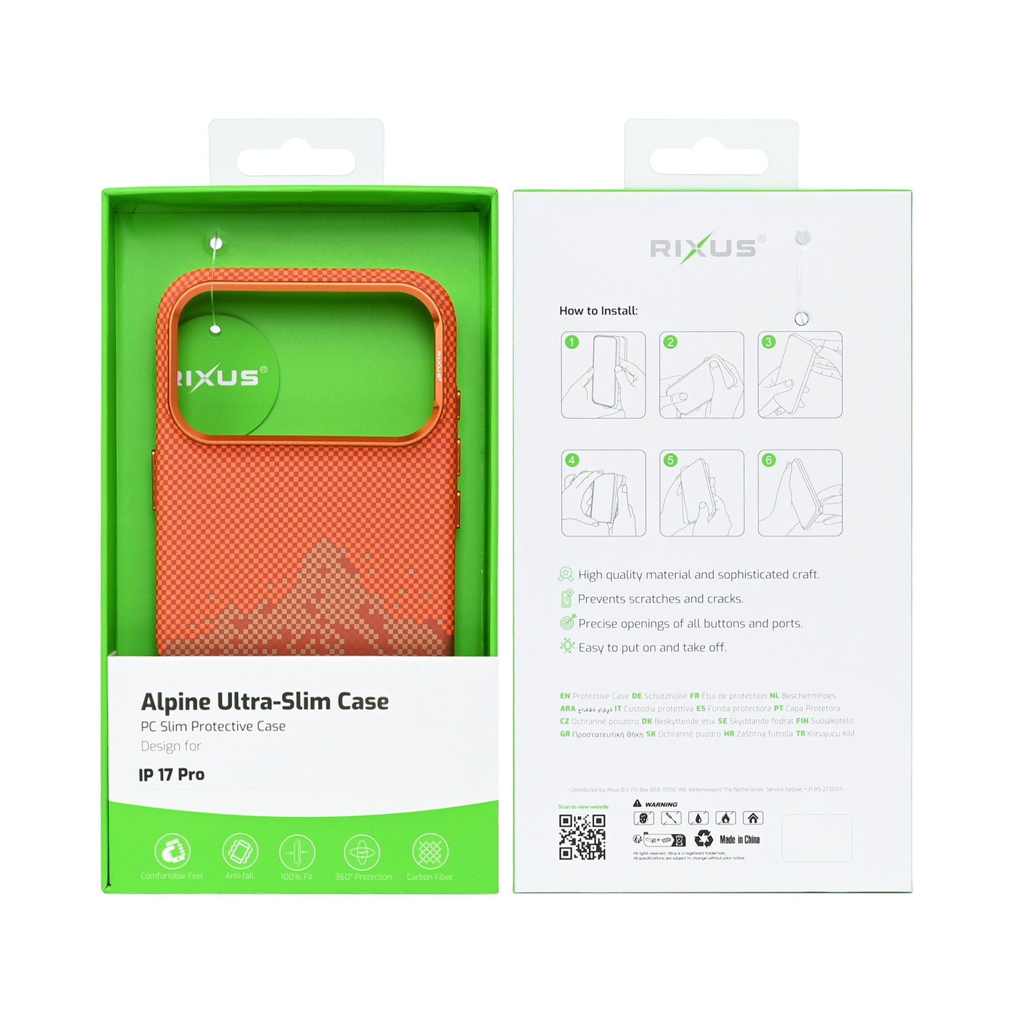 Rixus Alpine Ultra-Slim MagSafe Hülle für iPhone 15 16 17 Modell & Farbe – Bild 97