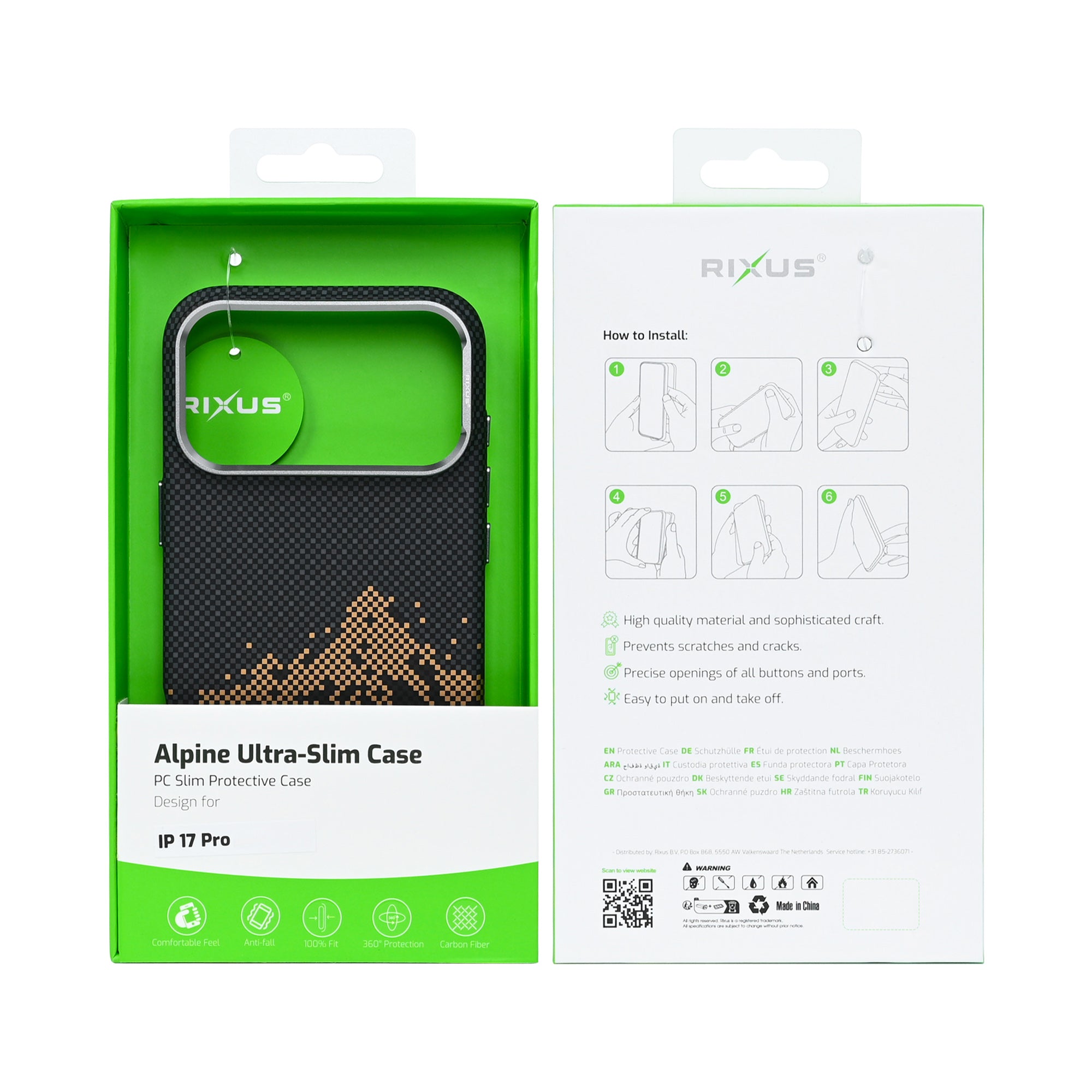 Rixus Alpine Ultra-Slim MagSafe Hülle für iPhone 15 16 17 Modell & Farbe – Bild 91