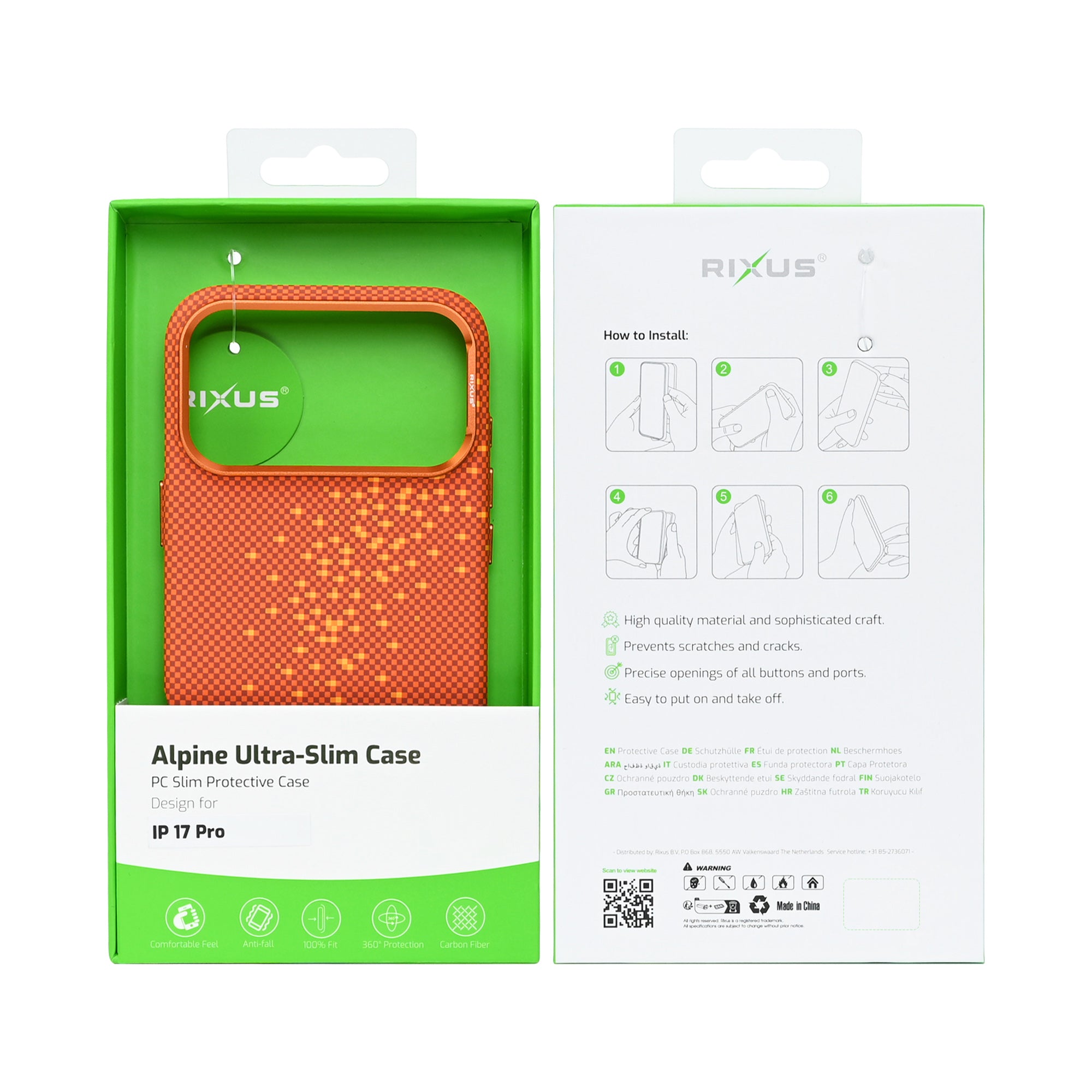 Rixus Alpine Ultra-Slim MagSafe Hülle für iPhone 15 16 17 Modell & Farbe – Bild 85