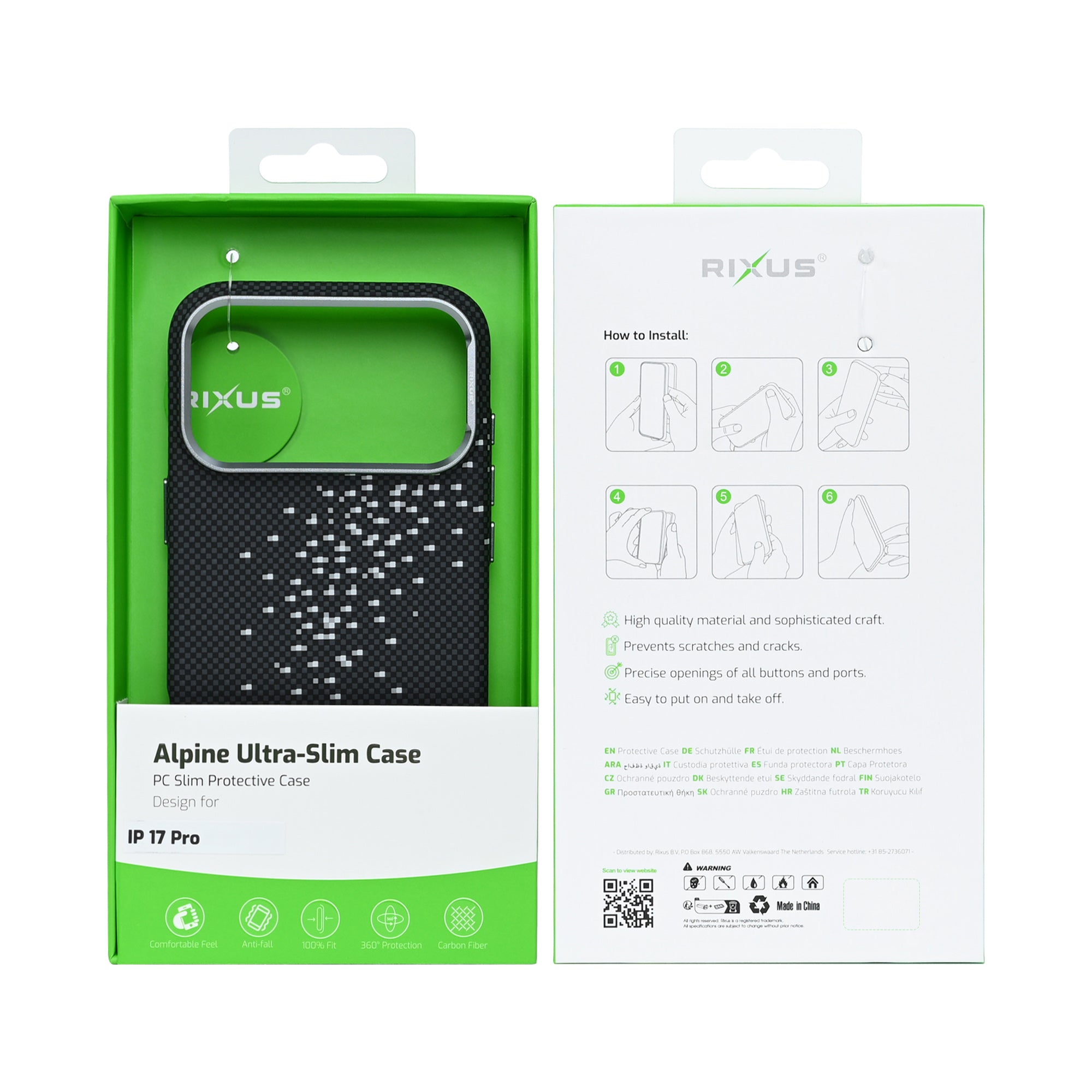 Rixus Alpine Ultra-Slim MagSafe Hülle für iPhone 15 16 17 Modell & Farbe – Bild 79