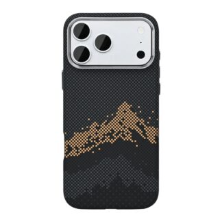 Rixus Alpine Ultra-Slim Hülle mit MagSafe kompatibel RXD082 für Apple iPhone 17 Pro Max Mountain Black