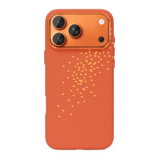 Rixus Alpine Ultra-Slim Hülle mit MagSafe kompatibel RXD021 für Apple iPhone 17 Pro Max Galaxy Orange