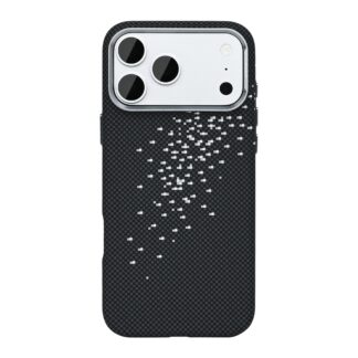 Rixus Alpine Ultra-Slim Hülle mit MagSafe kompatibel RXD022 für Apple iPhone 17 Pro Max Galaxy Black
