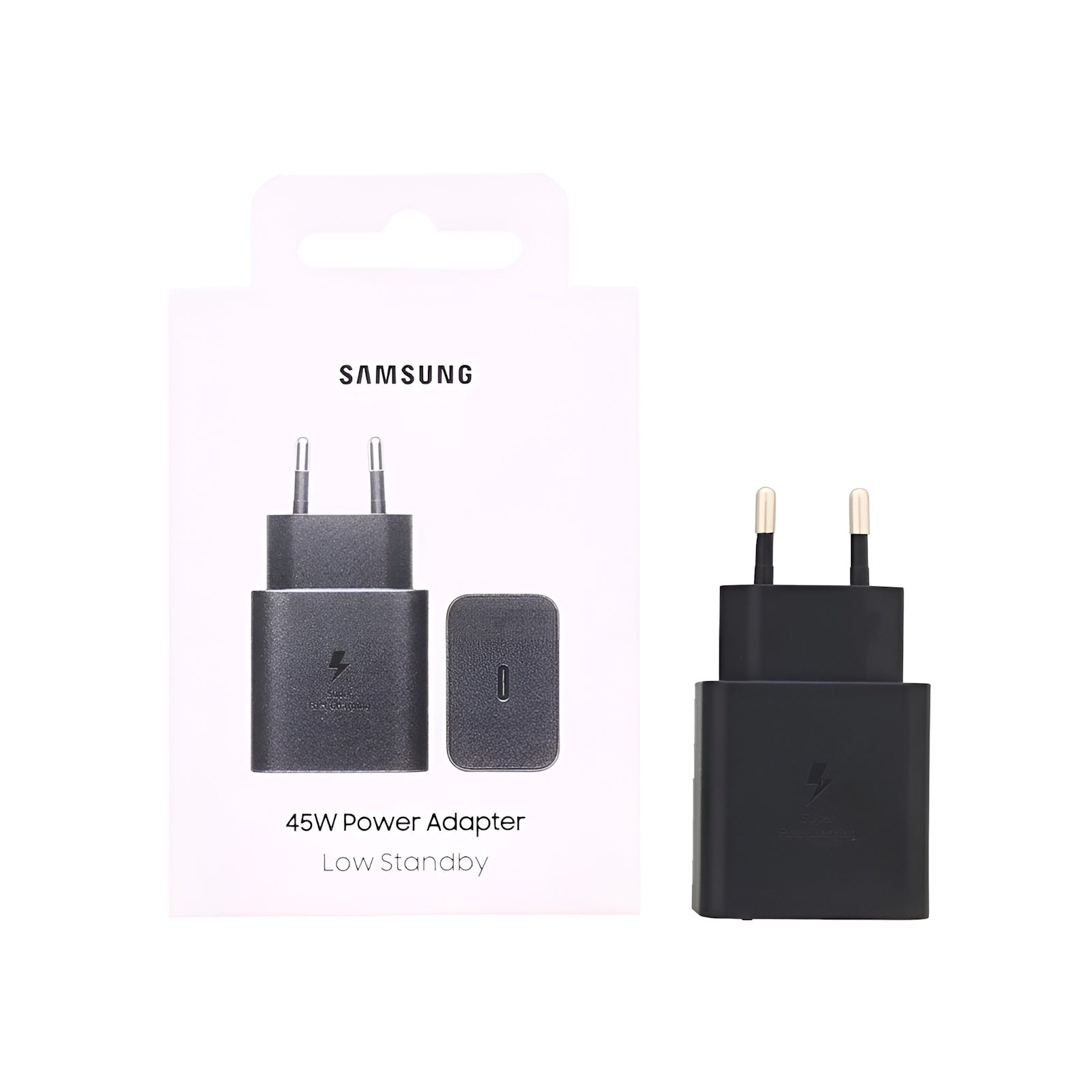 Samsung EP-T4511NBEGEU USB-C Netzteil 45W Black Original Verkaufsverpackung