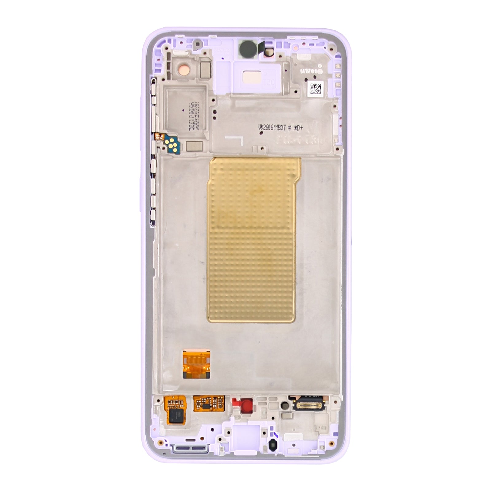 Samsung Original Service Pack Display Galaxy A37 A376B mit Rahmen Light Violet – Bild 3
