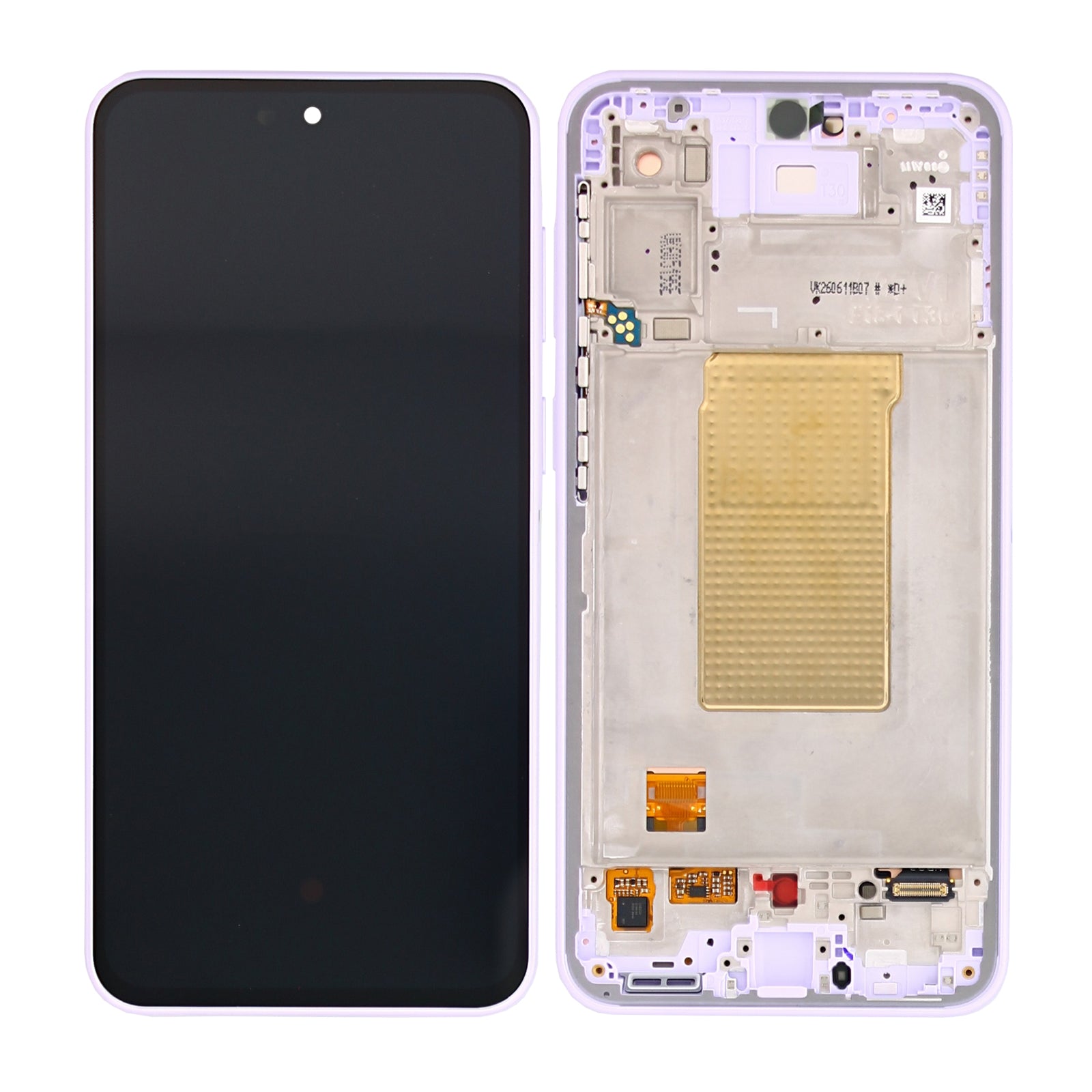 Samsung Original Service Pack Display Galaxy A37 A376B mit Rahmen Light Violet – Bild 5