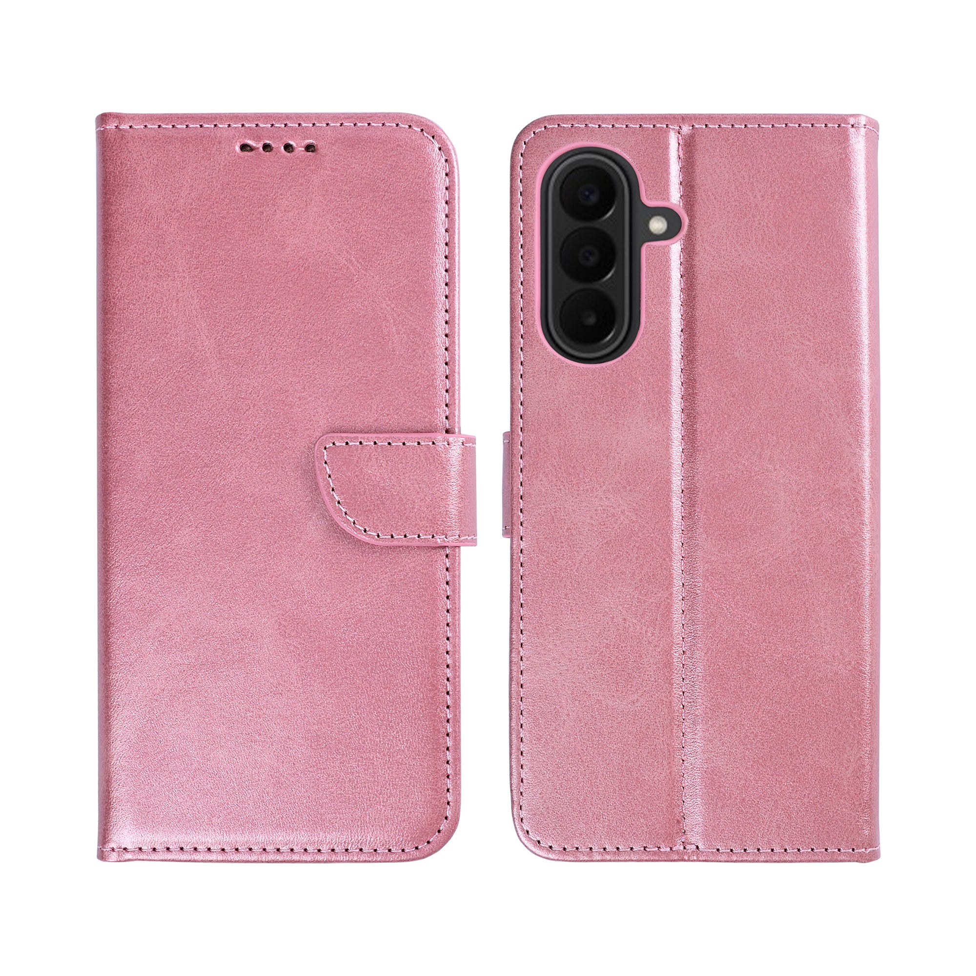Rixus Buchhülle für Samsung Galaxy A27 Pink – Bild 3