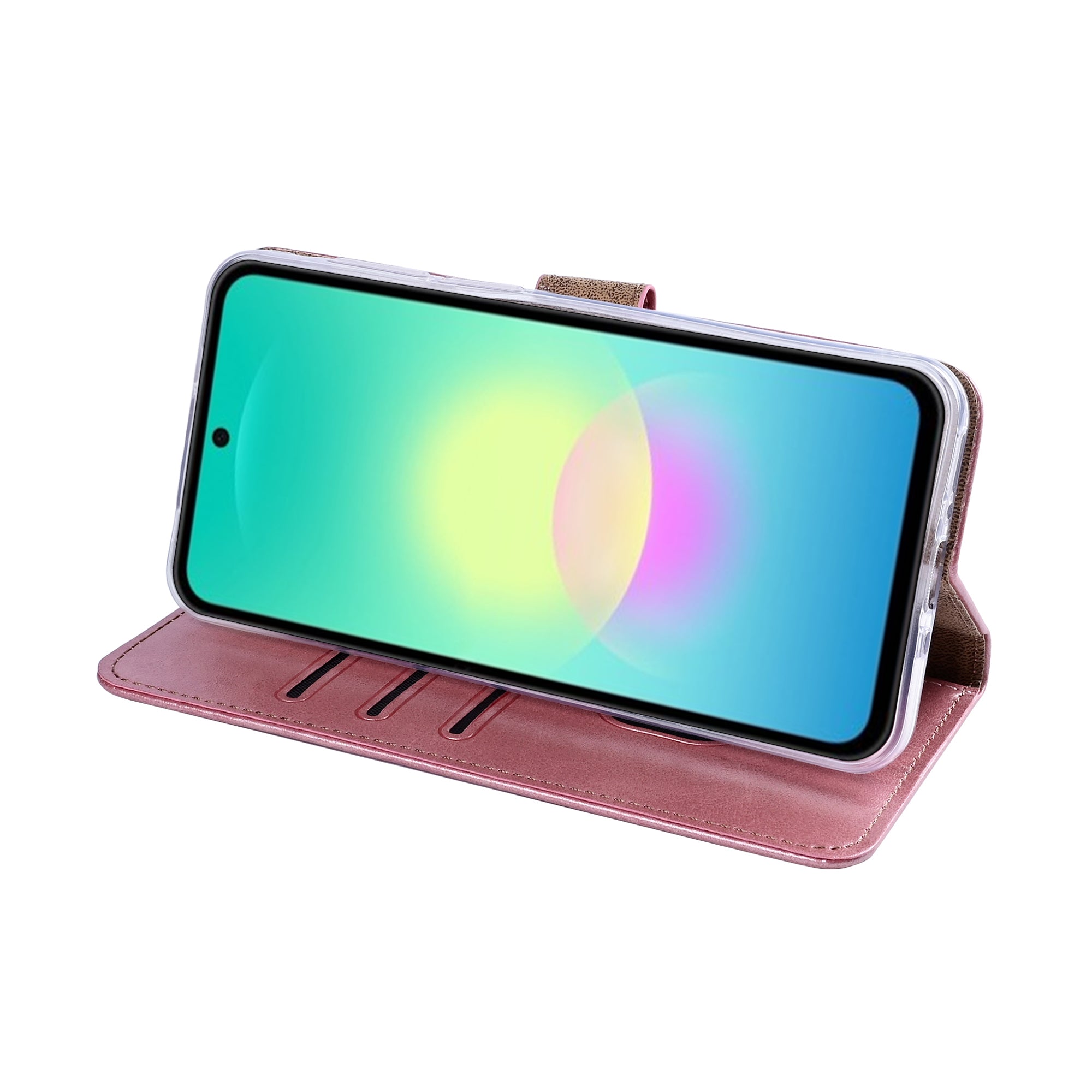Rixus Buchhülle für Samsung Galaxy A27 Pink – Bild 6