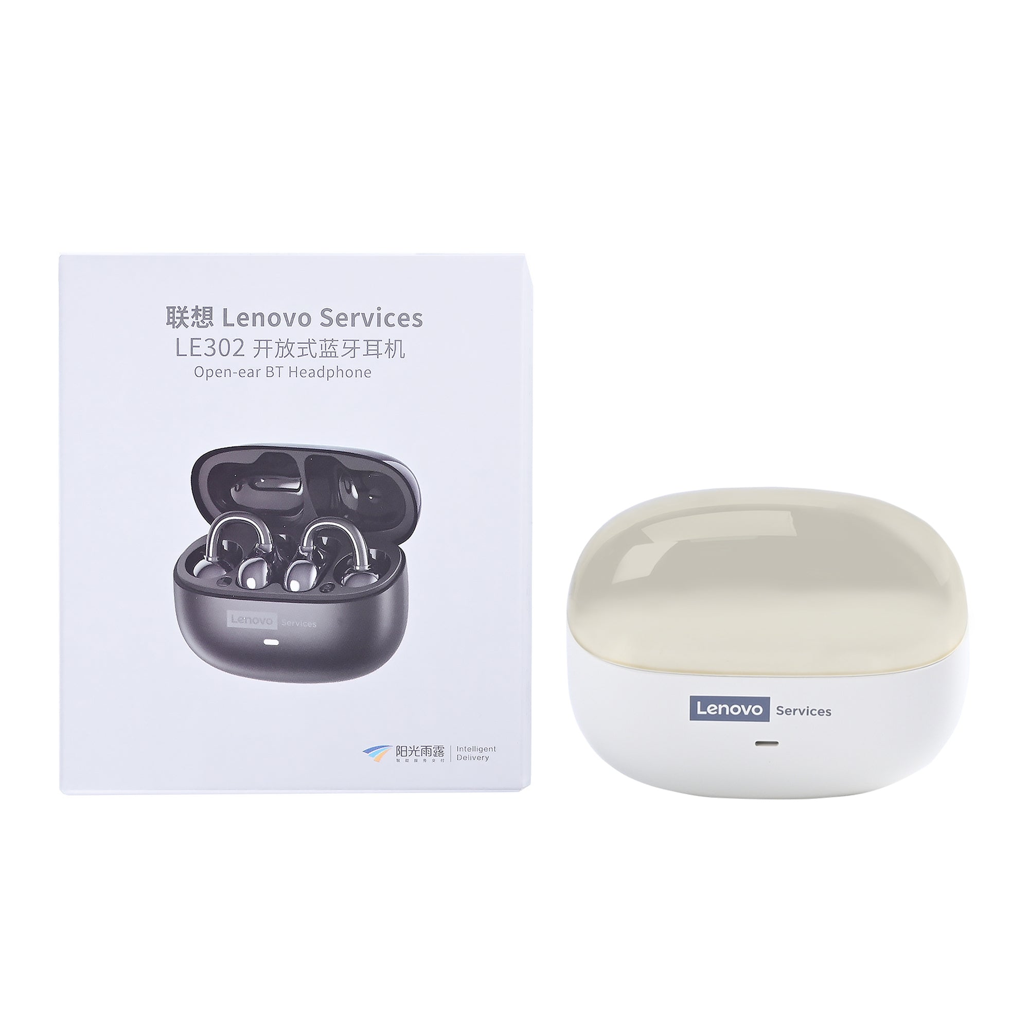 Lenovo LE302 Wireless Earbuds Cream – Bild 3