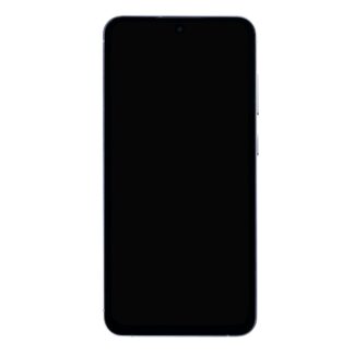 Samsung Galaxy S24 FE S721B Display und Touchscreen-Digitizer mit Rahmen Silver Soft-OLED