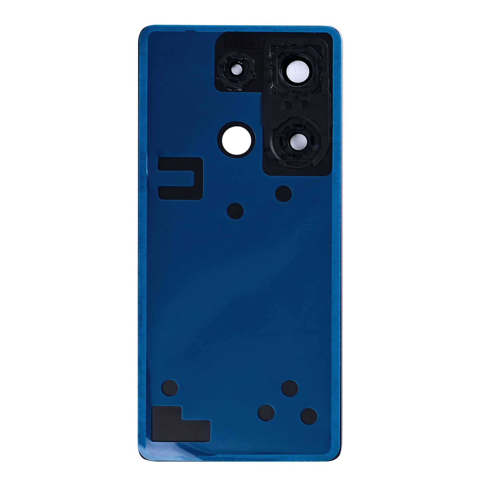 Akkudeckel mit Kameraglas für Xiaomi Redmi Note 13 Pro 4G 23117RA68G Schwarz OEM – Bild 2
