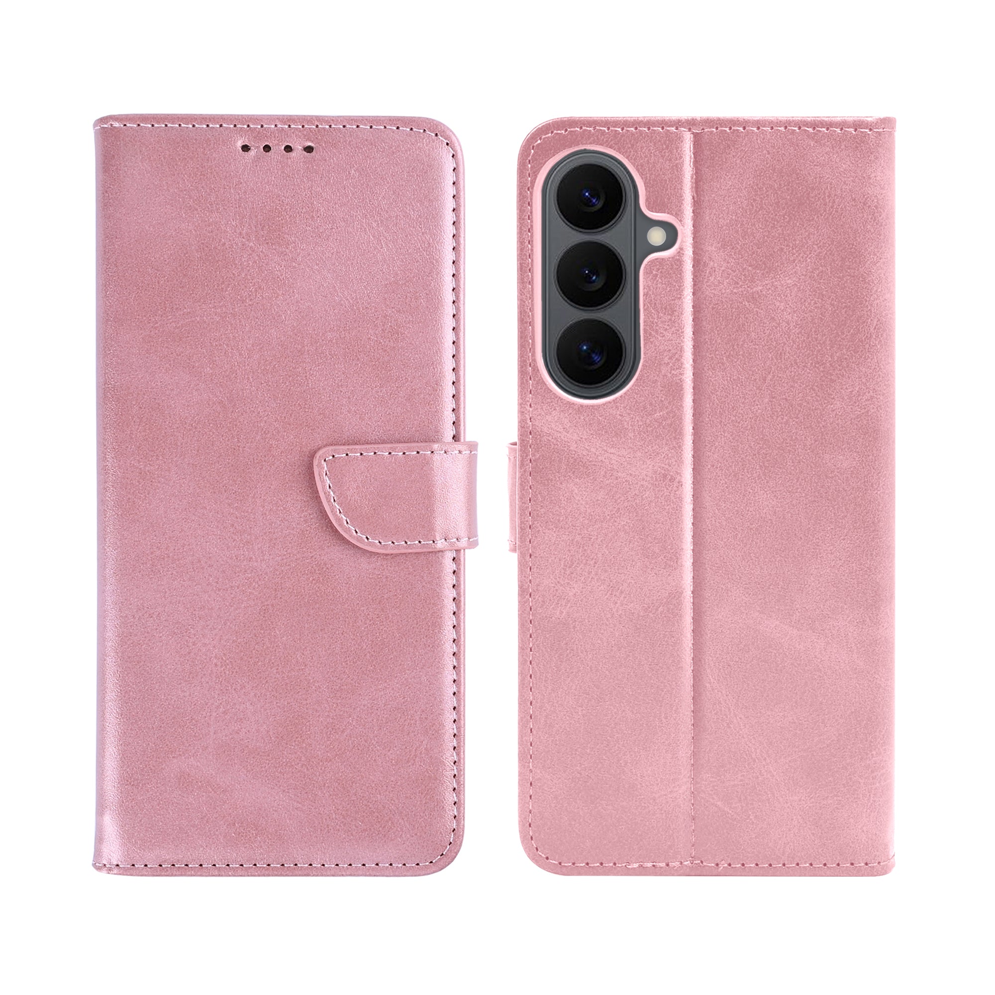 Rixus Buchhülle für Samsung Galaxy S26 FE Pink – Bild 3