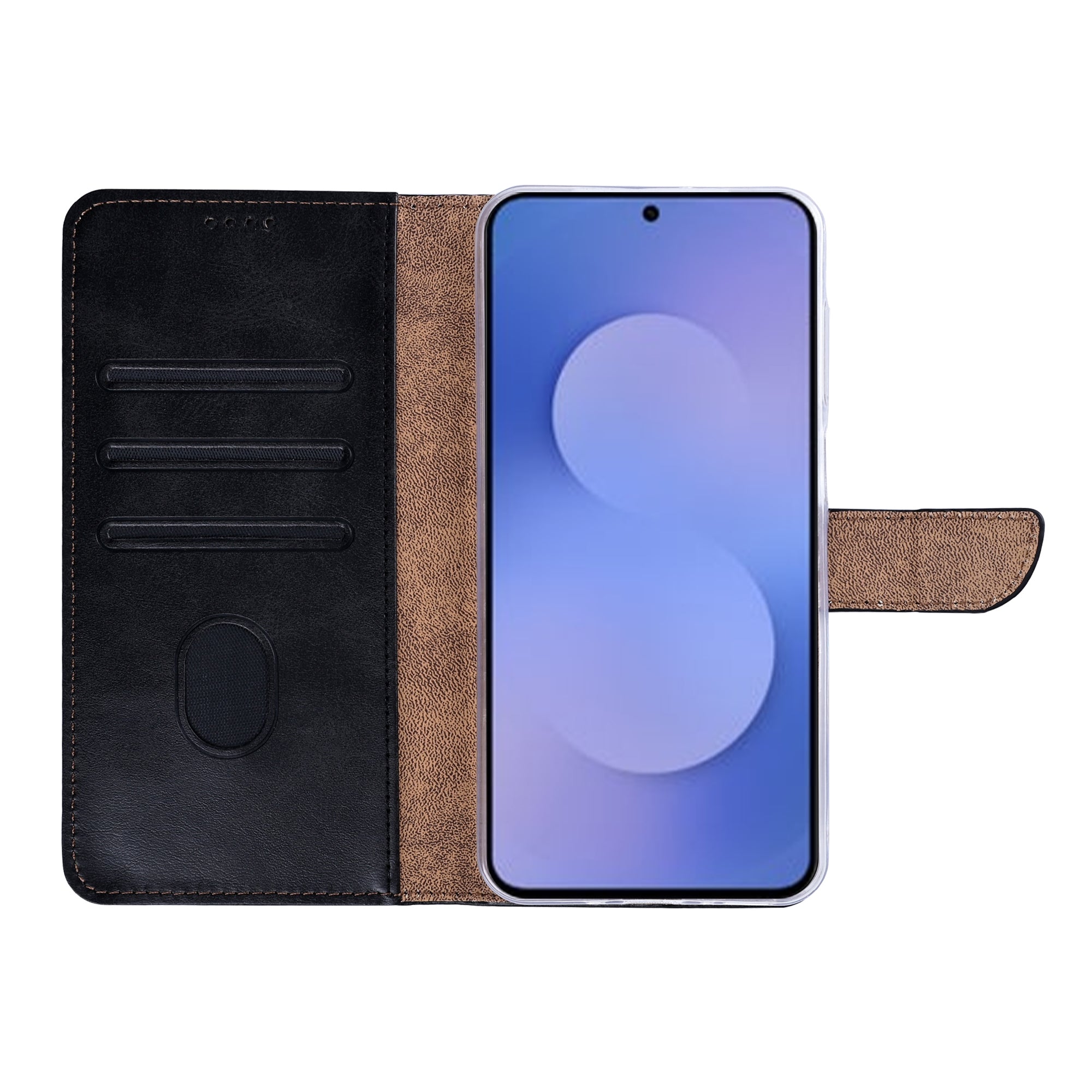 Rixus Buchhülle für Samsung Galaxy S26 FE Black – Bild 5