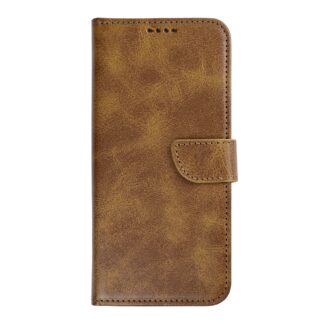 Rixus Buchhülle für Samsung Galaxy S26 FE Light Brown