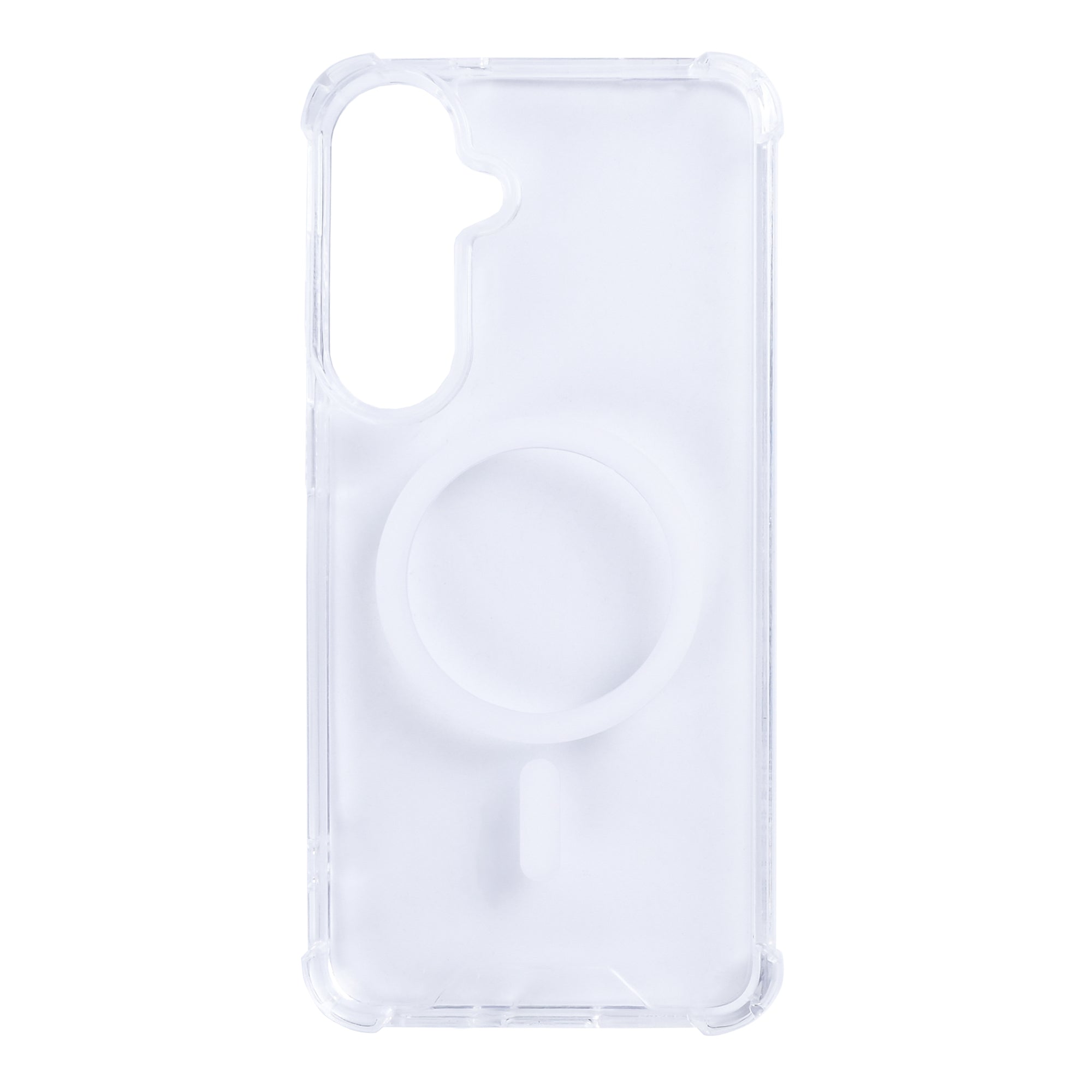 Rixus Anti-Burst Hülle mit MagSafe kompatibel für Samsung Galaxy S26 FE Transparent