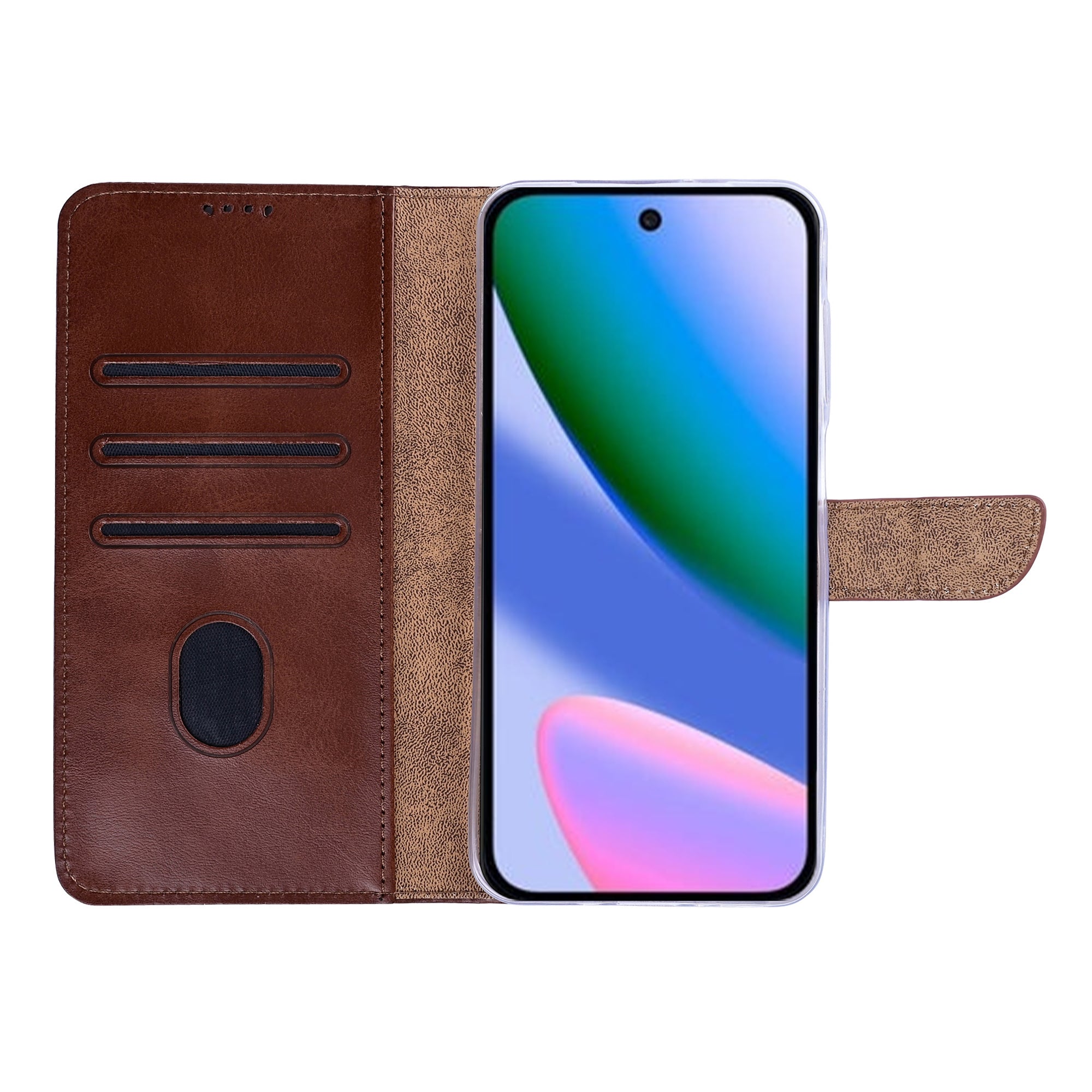 Rixus Buchhülle für Google Pixel 11 Pro XL Brown – Bild 5